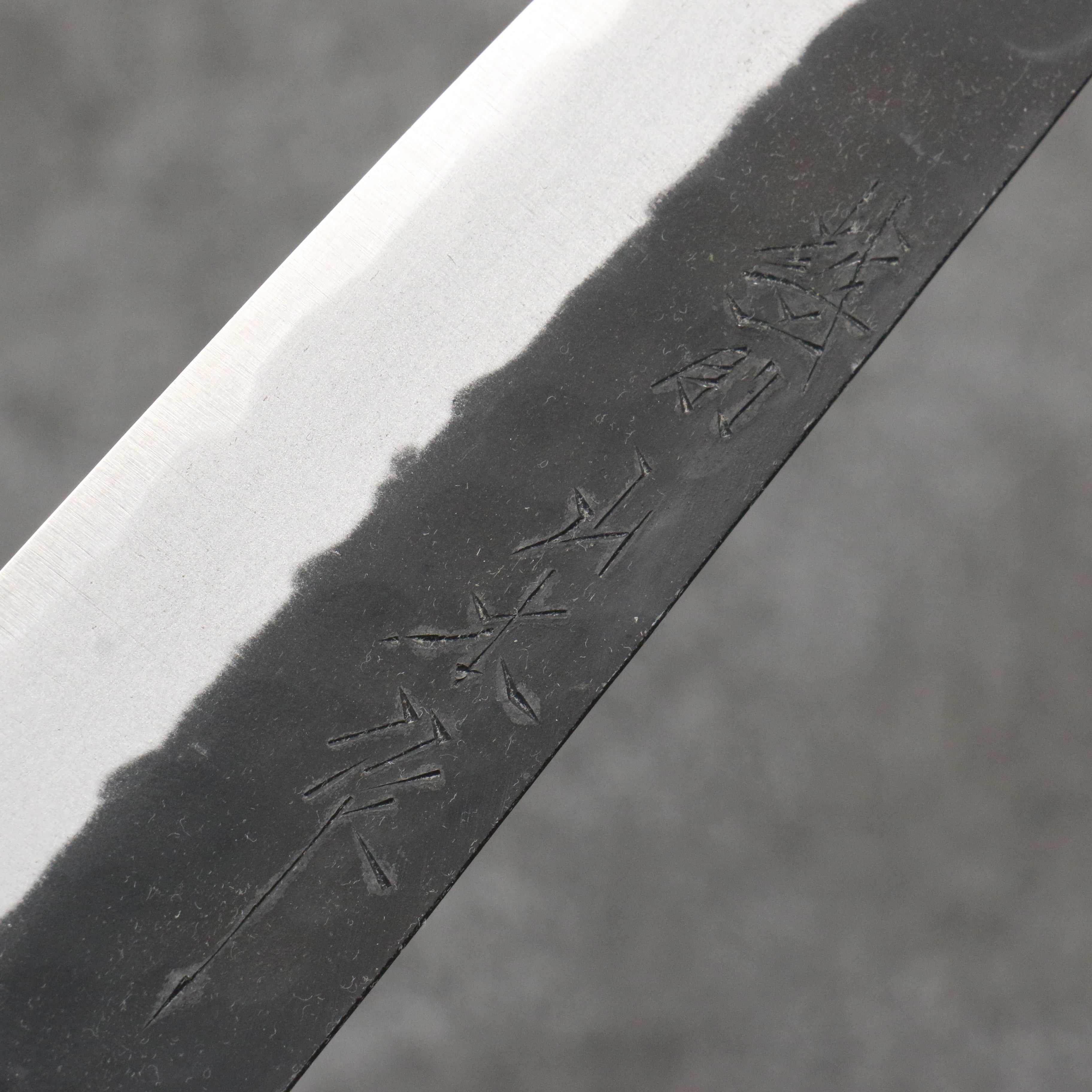 Nao Yamamoto 160mm Blue Steel Kurouchi Petty Utility Knife with Shitan Handle & Black Pakka Wood Ferrule - Perfect for Slicing, Peeling & Precision Kitchen Tasks