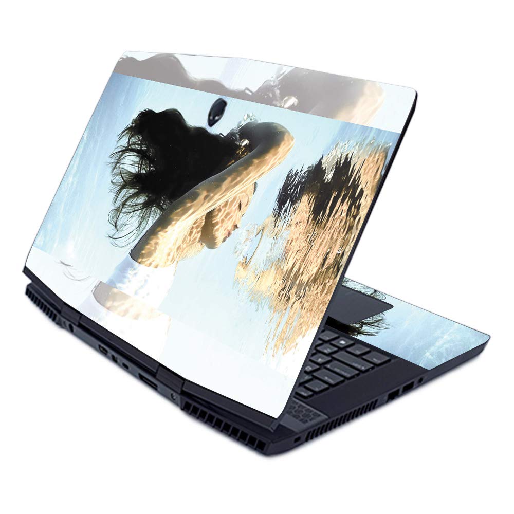 Alienware M17 (2019) Vinyl Skin Wrap - Vertigo Design | Protective & Durable Decal Cover | Easy to Apply & Remove | Made in USA | Perfect for Gaming Laptops & Custom PC Setups