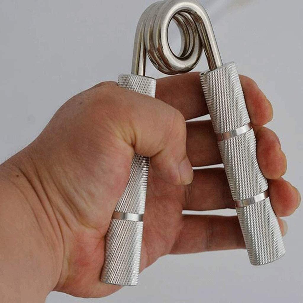 Metal Hand Grip Set - No Slip Heavy-Duty Grip Strengthener for Hand & Wrist Power Training, 100lbs Fitness Grips Gym Exerciser for Strength Building & Rehabilitation