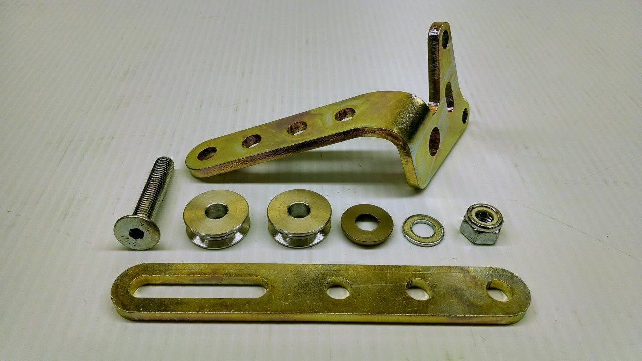 Italkart Exhaust Bracket Kit - Left Side Replacement Part for Motorcycles & ATVs - Durable Stainless Steel Mounting Bracket for Improved Exhaust System Performance