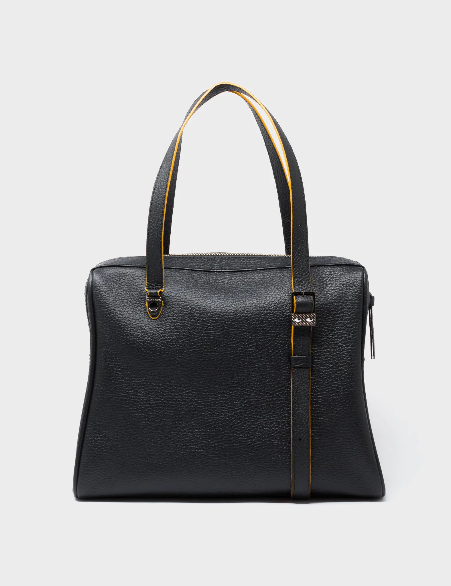 Elegant Esther Black Satchel Bag with Tiger and Flowers Embroidery - Perfect for Women's Fashion, Work, Travel & Everyday Use