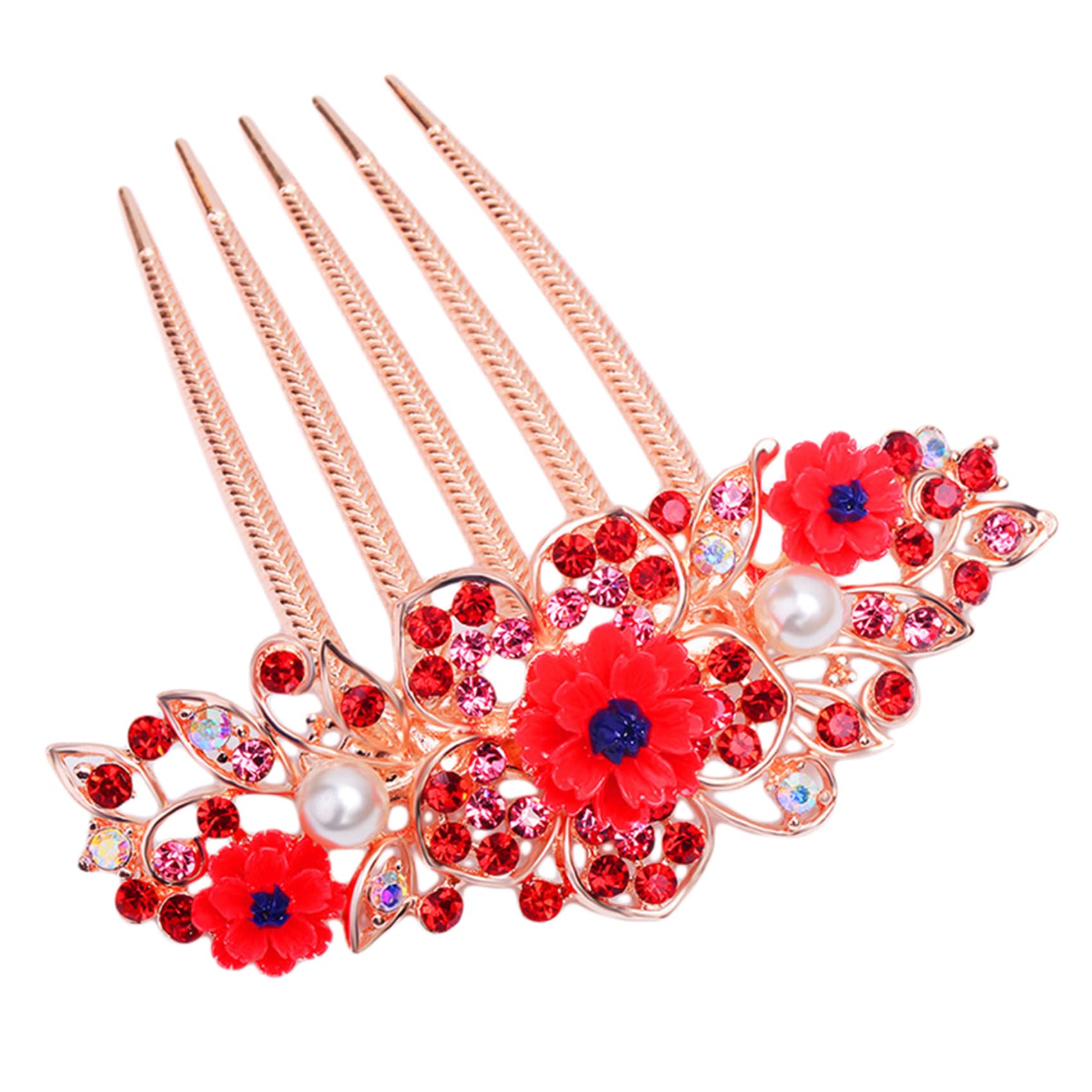 Elegant Rhinestone Wedding Hair Comb - Bridal Hair Accessories for Bride & Bridesmaids, Perfect for Weddings, Proms & Formal Events