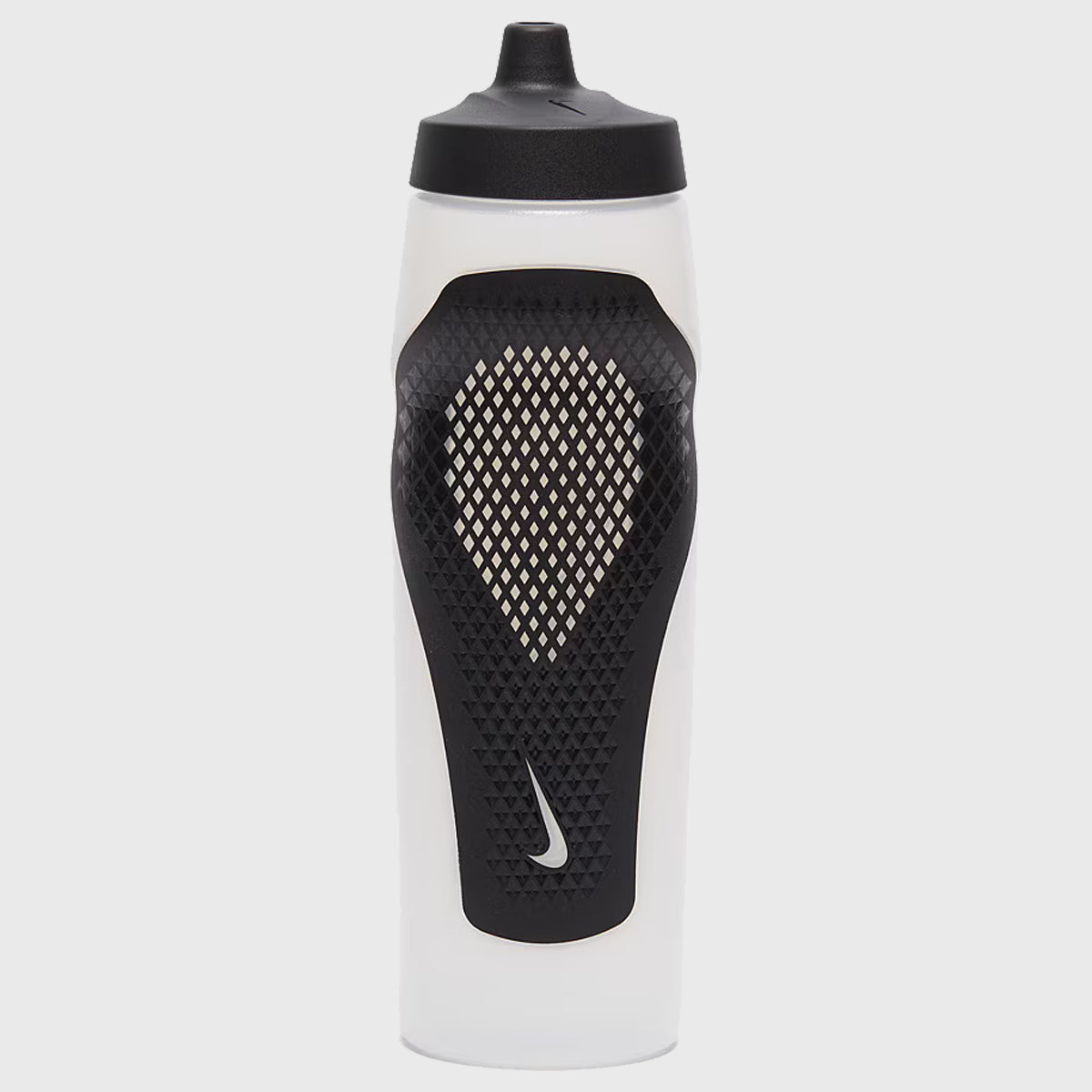 Nike 32oz Refuel Grip Water Bottle - Clear BPA-Free Sports Water Bottle for Gym, Running & Outdoor Activities