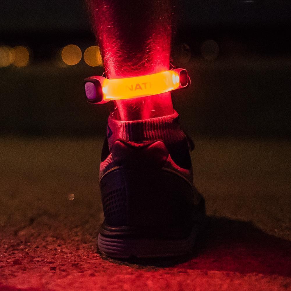 Nathan Lightbender RX Rechargeable LED Armband - Hands-Free Light for Running, Cycling & Night Activities - Adjustable & Water-Resistant for Outdoor Sports & Fitness