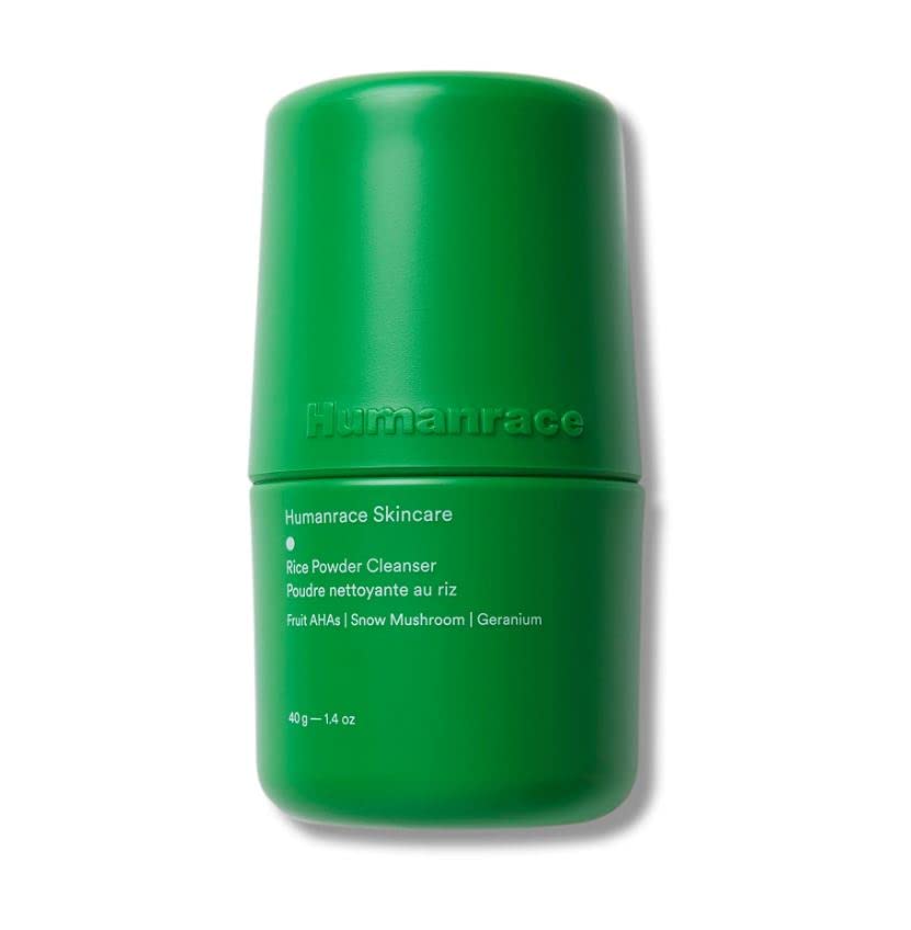 Humanrace Rice Powder Cleanser - Gentle Exfoliating Face Wash for Sensitive Skin | Vegan & Cruelty-Free | Perfect for Daily Skincare Routine & Acne-Prone Skin