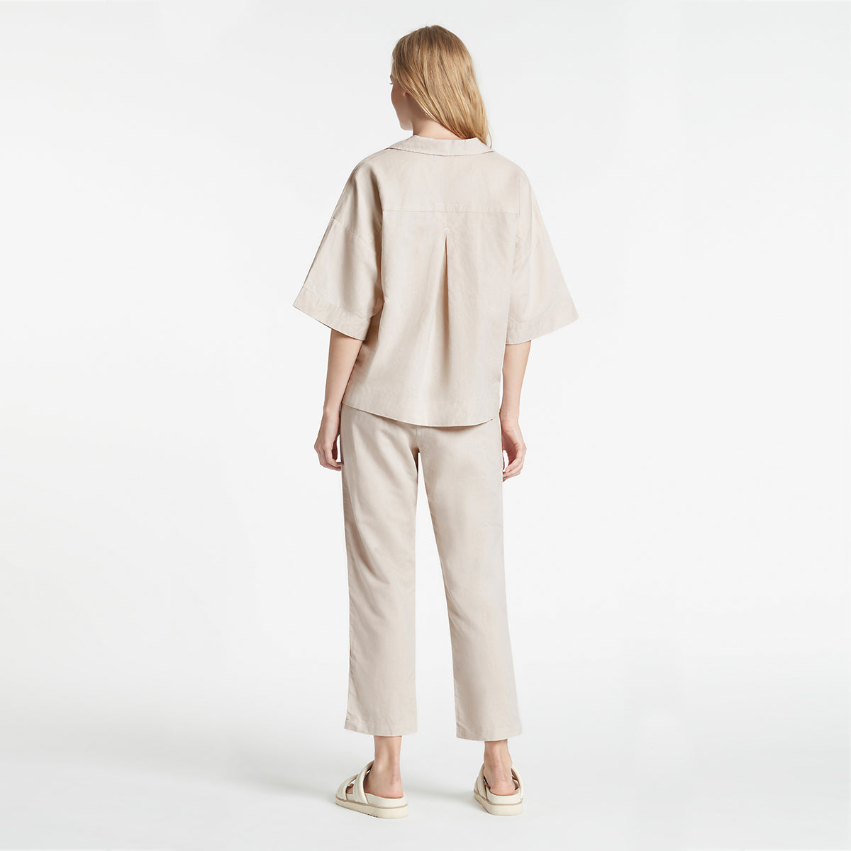 Stylish Around Me Women's Shirt in Stone Color - Perfect for Casual Outings, Office Wear & Everyday Fashion