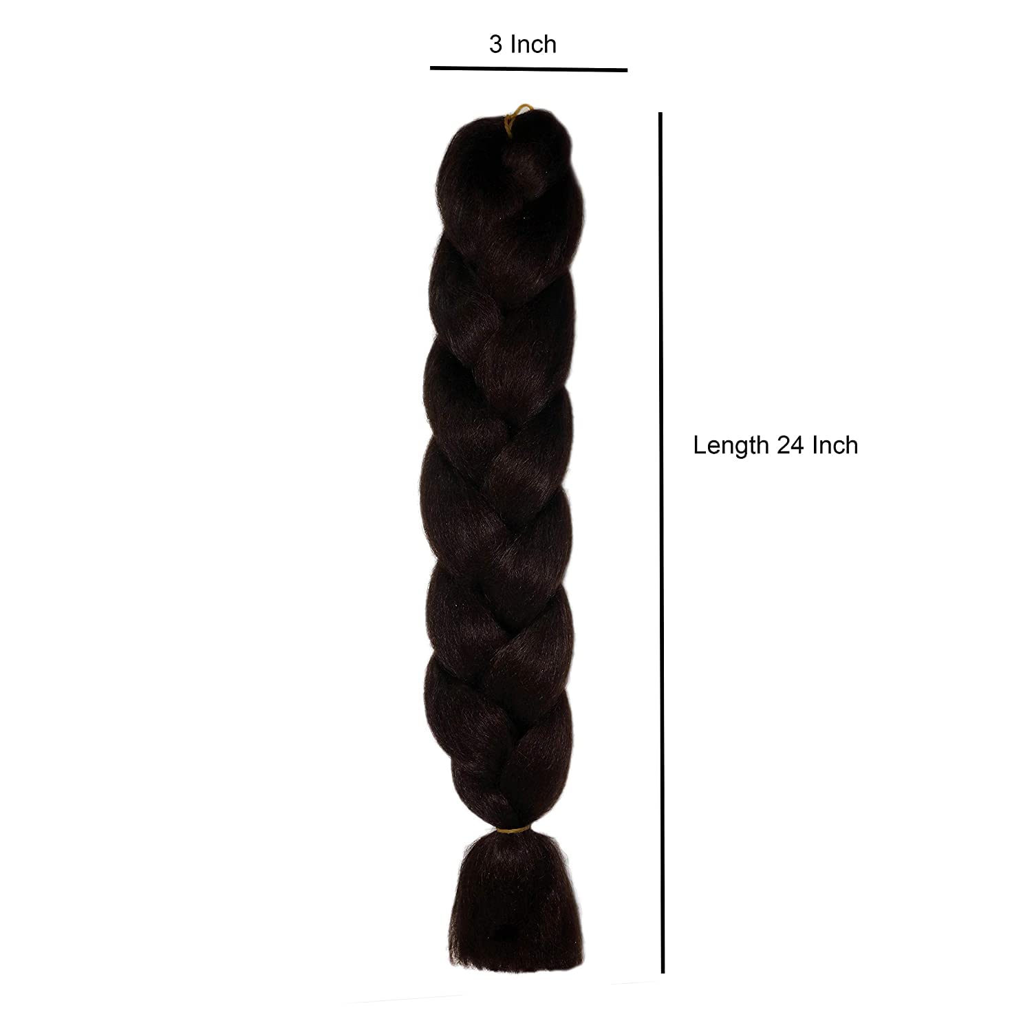 Rapidsflow® Punjabi Paranda Parandi Hair Extension for Women & Girls - Braided Hair Choti for Women - Perfect for Weddings, Parties & Cultural Events
