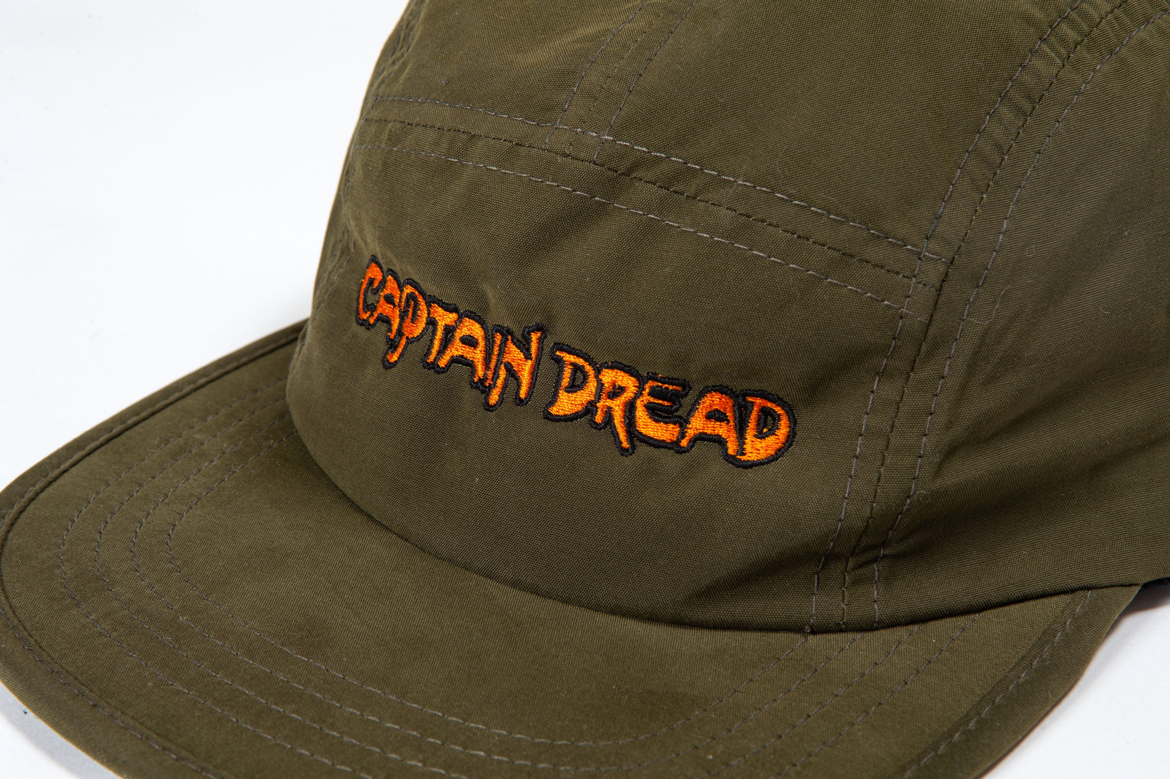 MIDFLD x CITY BOYS FC Captain Dread 5-Panel Snapback Hat - Buck/Orange Colorway - Perfect for Streetwear, Soccer Fans & Urban Fashion Enthusiasts