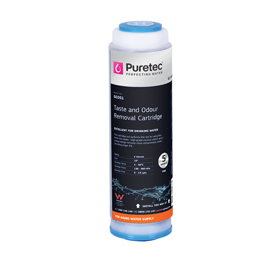 Puretec CT15 Countertop Water Filtration System with Faucet - 4 LPM Flow Rate | Removes Impurities for Clean Drinking Water | Perfect for Home, Office & RV Use