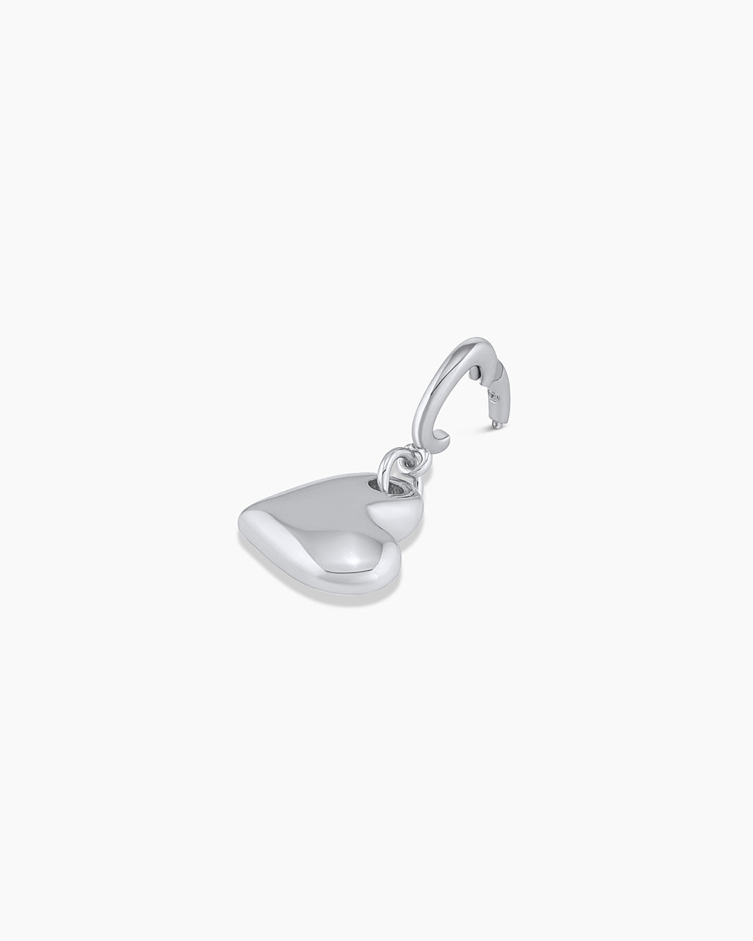 Lou Heart Parker Charm - Elegant Gold-Tone Heart Pendant Necklace for Women | Perfect for Valentine's Day Gifts, Anniversary Presents & Everyday Wear