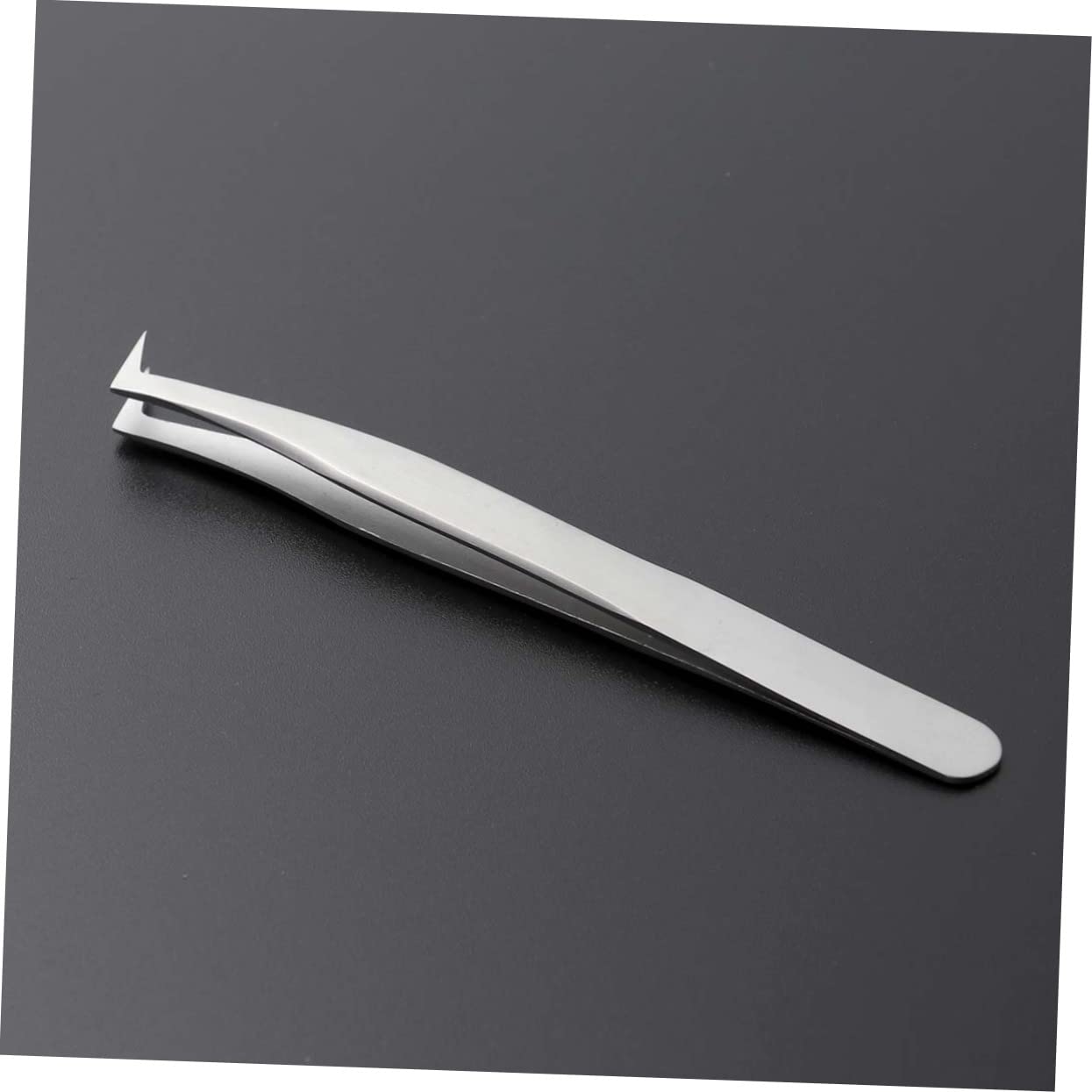 iPetboom Professional Eyelash Extension Tweezers - High Precision Stainless Steel Lash Applicator for False Eyelashes, Perfect for Salon & Home Makeup Kits - Essential Beauty Tool for Lash Artists & DIY Users