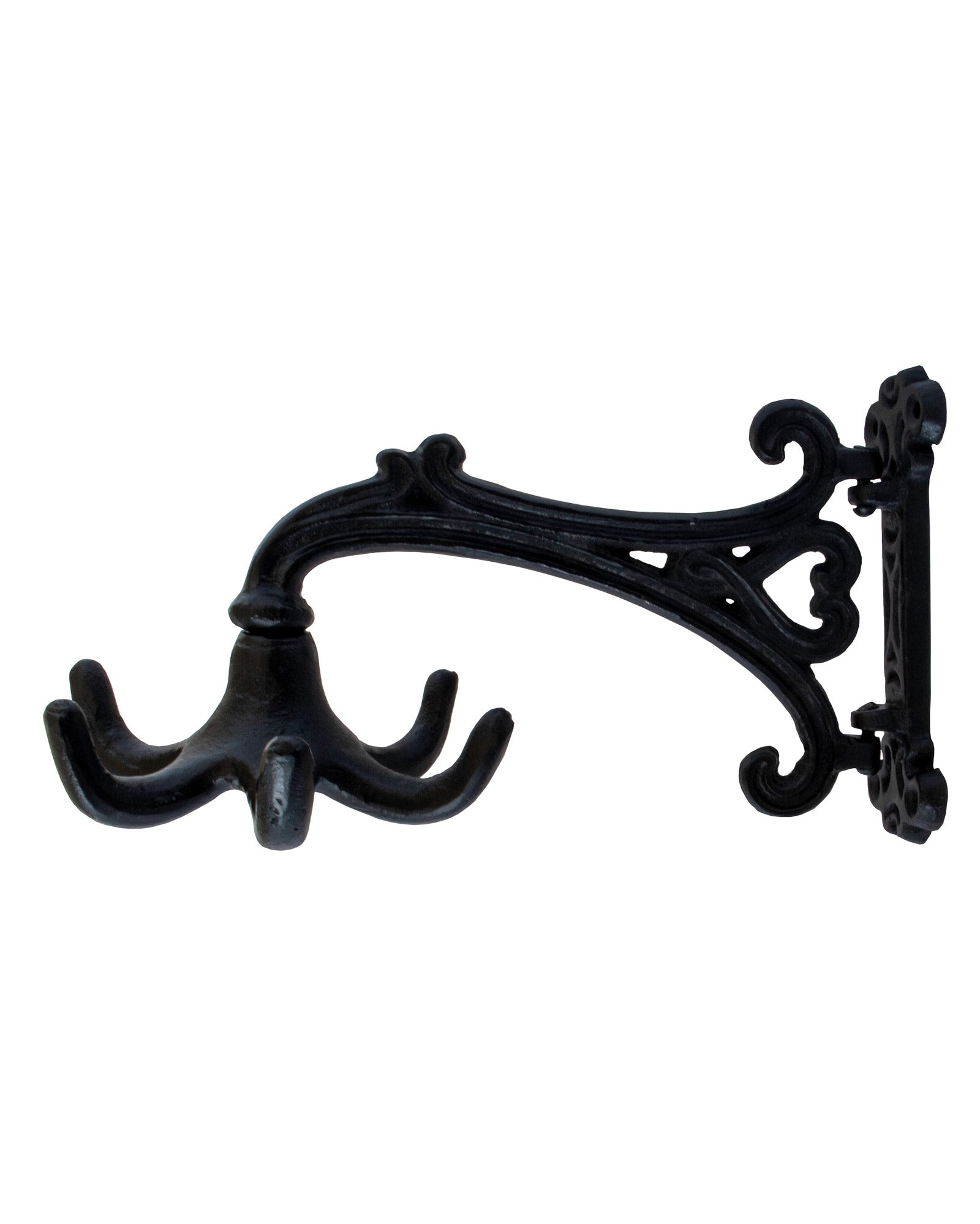 Vintage Cast Iron Coat Hook - Heavy Duty Wall Hanger for Jackets, Hats & Bags | Perfect for Dorm Rooms, Entryways & College Student Decor