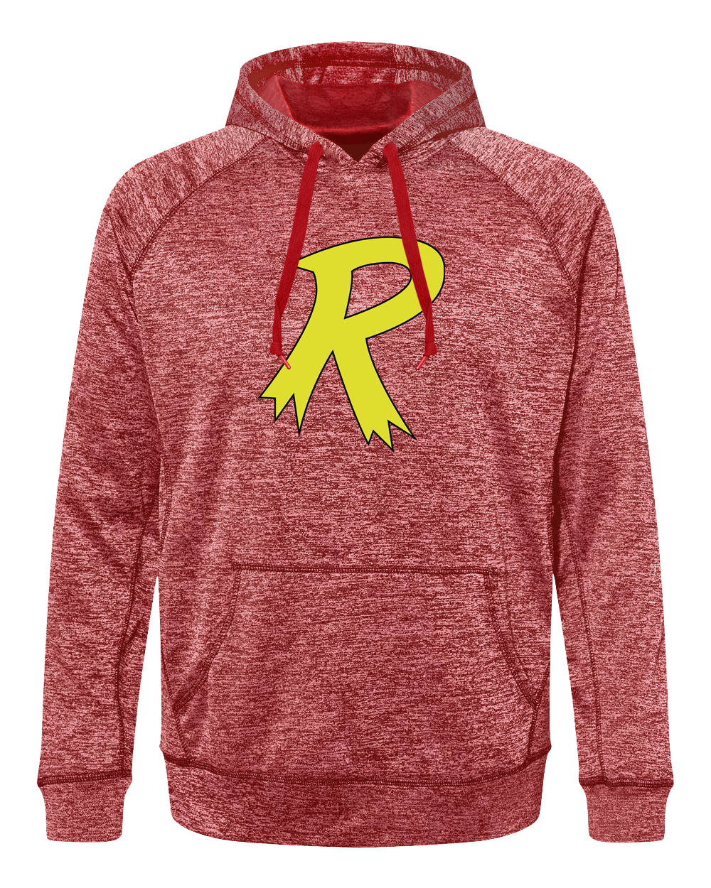Radical R Yellow Performance Hoodie for Men & Women - Lightweight, Breathable Workout Hoodie for Running, Gym & Outdoor Activities