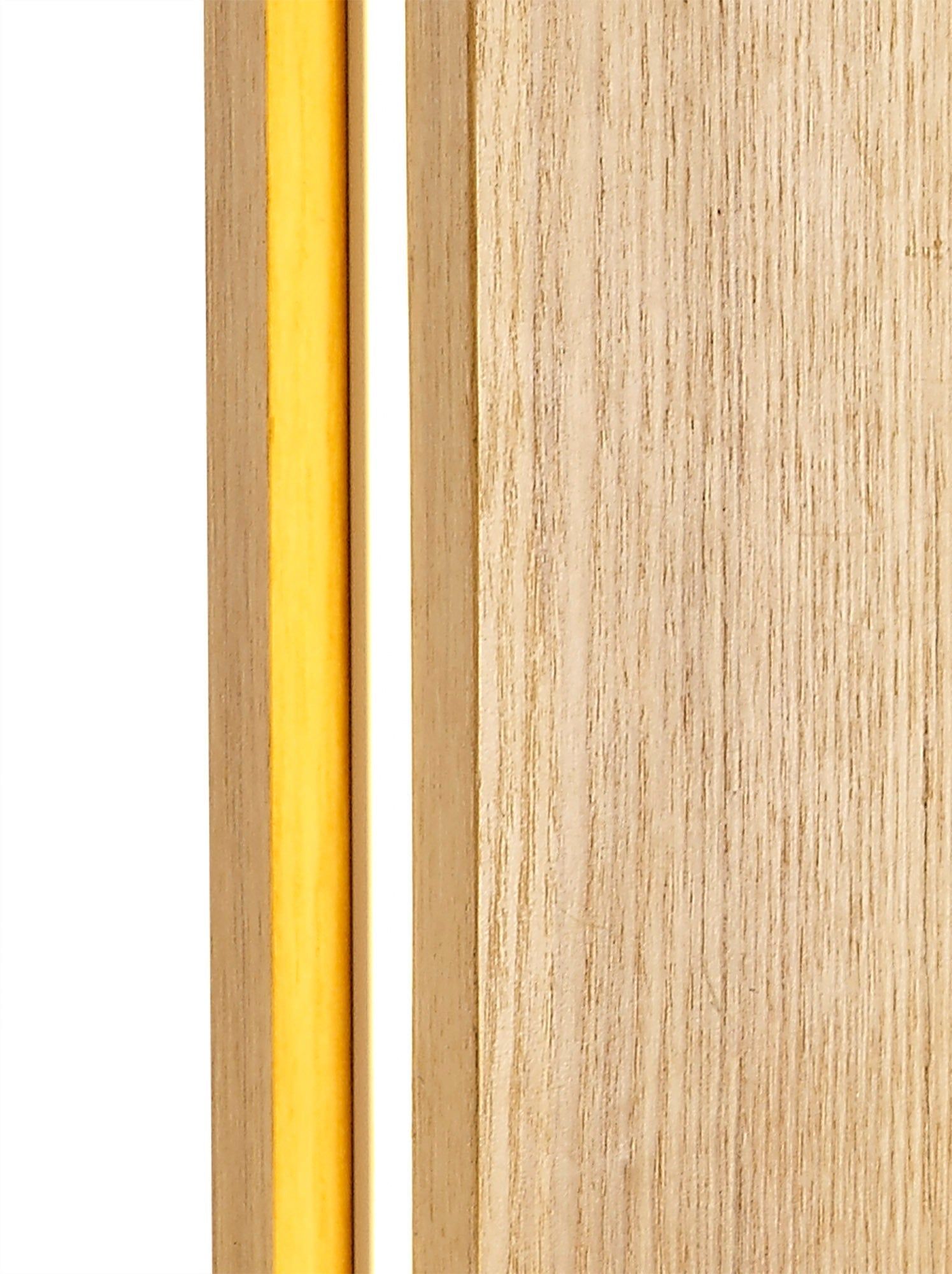 Aries Table Lamp - 2 x 6W LED Warm White Light (3000K, 450lm) - Modern Oak & Sand White Finish - 3 Year Warranty IP20 - Perfect for Bedroom, Living Room & Office Lighting
