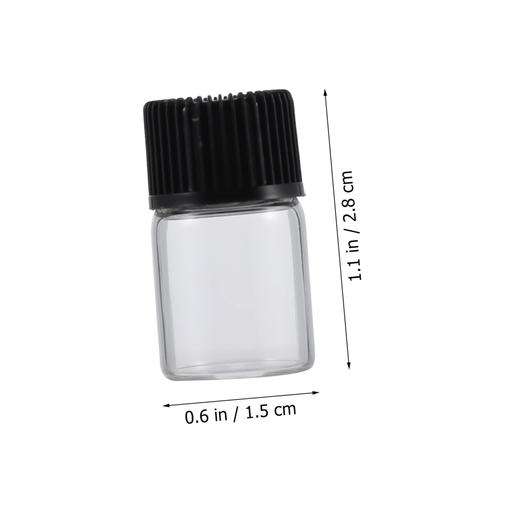 CIYODO 36-Pack 2ml Glass Essential Oil Bottles - Travel Size, Leakproof & Airless - Perfect for Aromatherapy, DIY Skincare, and Toiletries Organization