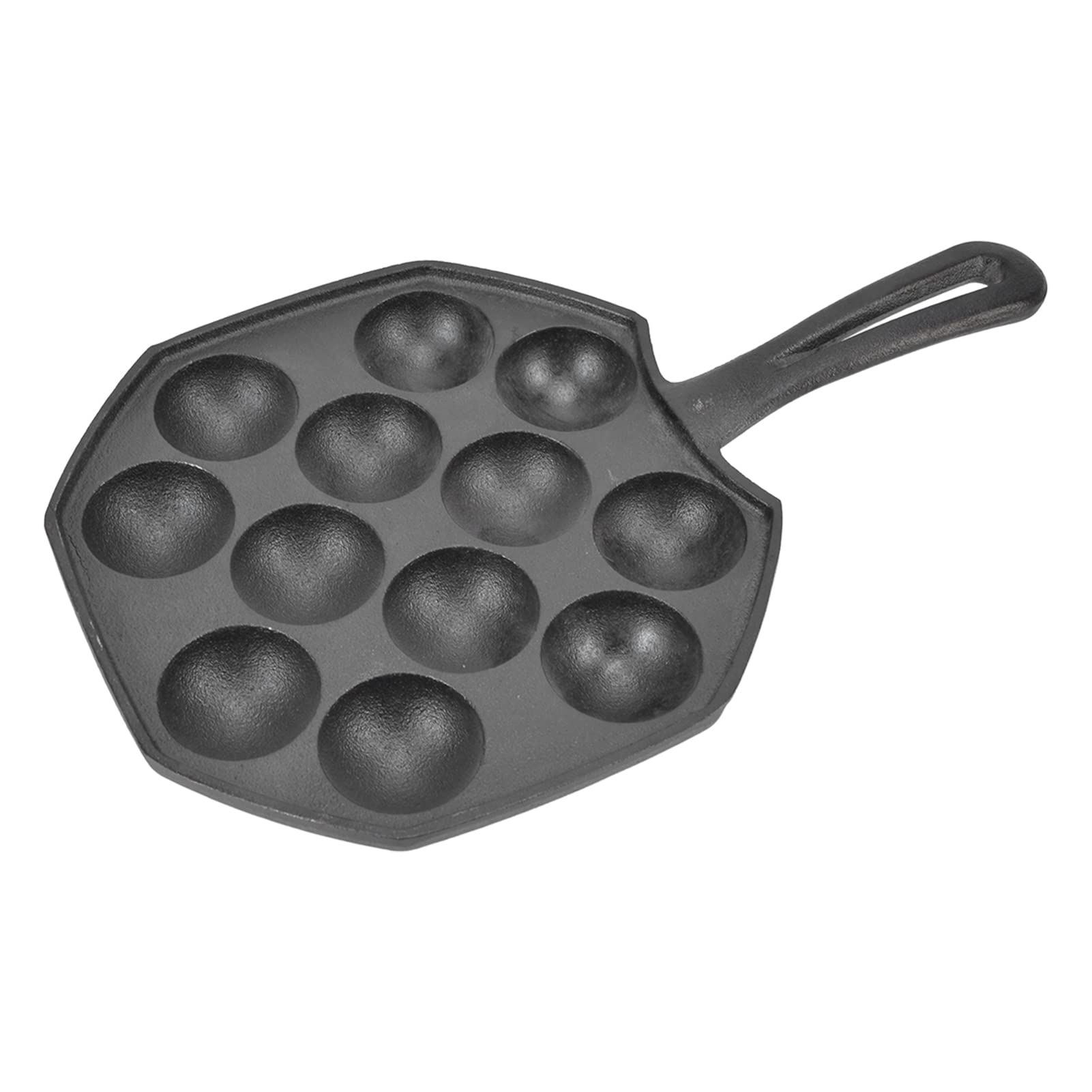 **Cast Iron Pancake Pan - Nonstick Egg Puff Frying Pan for Stovetop & Oven - Perfect for Breakfast, Crepes, and Omelets**
