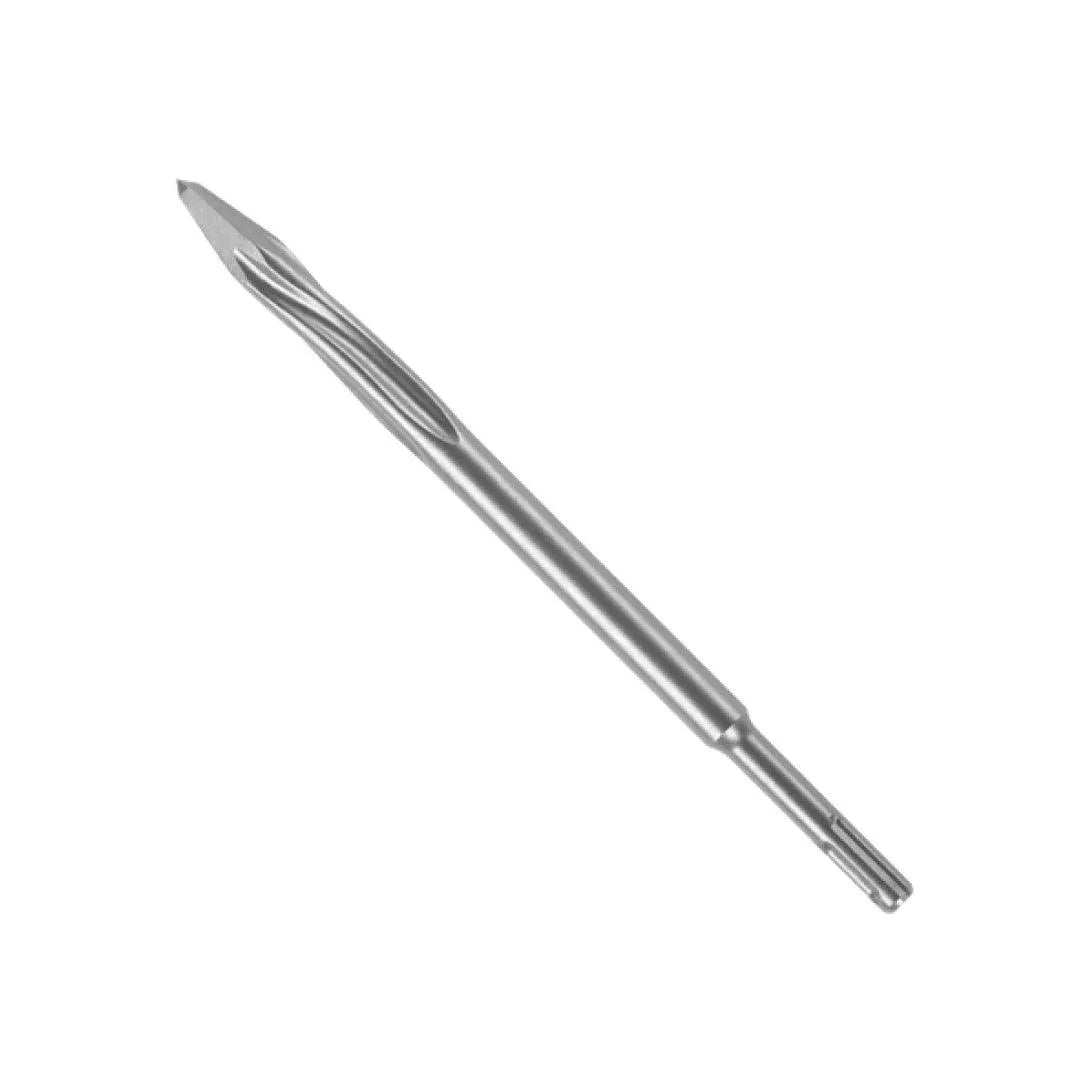 10-Inch SDS Plus Bulldog Xtreme Star Point Twist Chisel - Heavy Duty Masonry Drill Bit for Concrete, Brick & Stone - Perfect for Demolition, Renovation & Construction Projects
