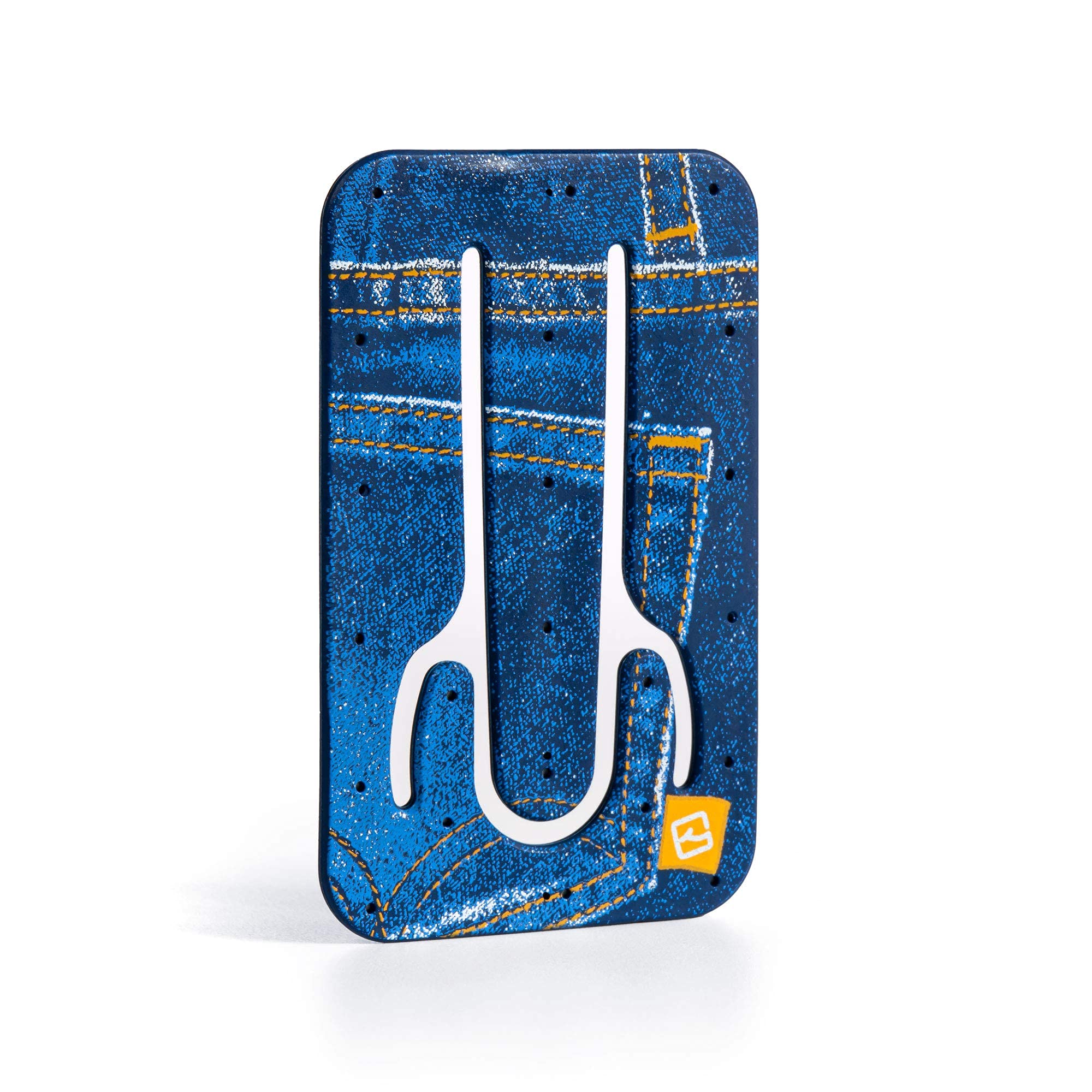 Flexible Adjustable Phone Stand Holder for iPhone Samsung Android - Portable Mobile Desk Office Stand with 360° Rotation, Travel-Friendly Dock (Blue Jeans) - Perfect for Work, Study, Video Calls & Hands-Free Viewing