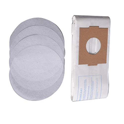 Eureka Canister Vacuum Bags Style H 6PK - Replacement Part #52323B-6 - Compatible with Eureka Vacuums for Home & Office Cleaning