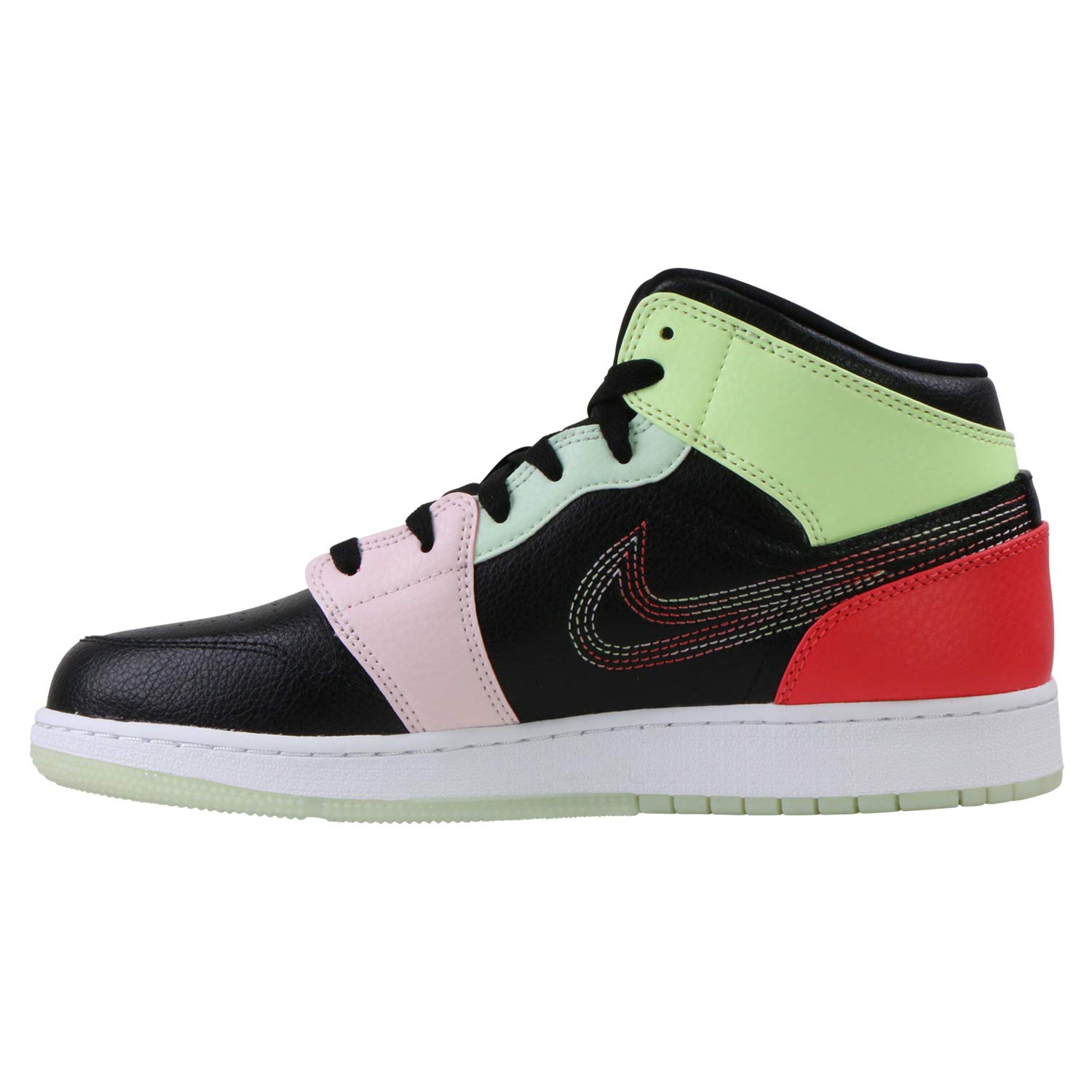 Nike Air Jordan 1 Mid SE GS Trainers Sneakers - Av5174 - Kids' Basketball Shoes for School & Casual Wear