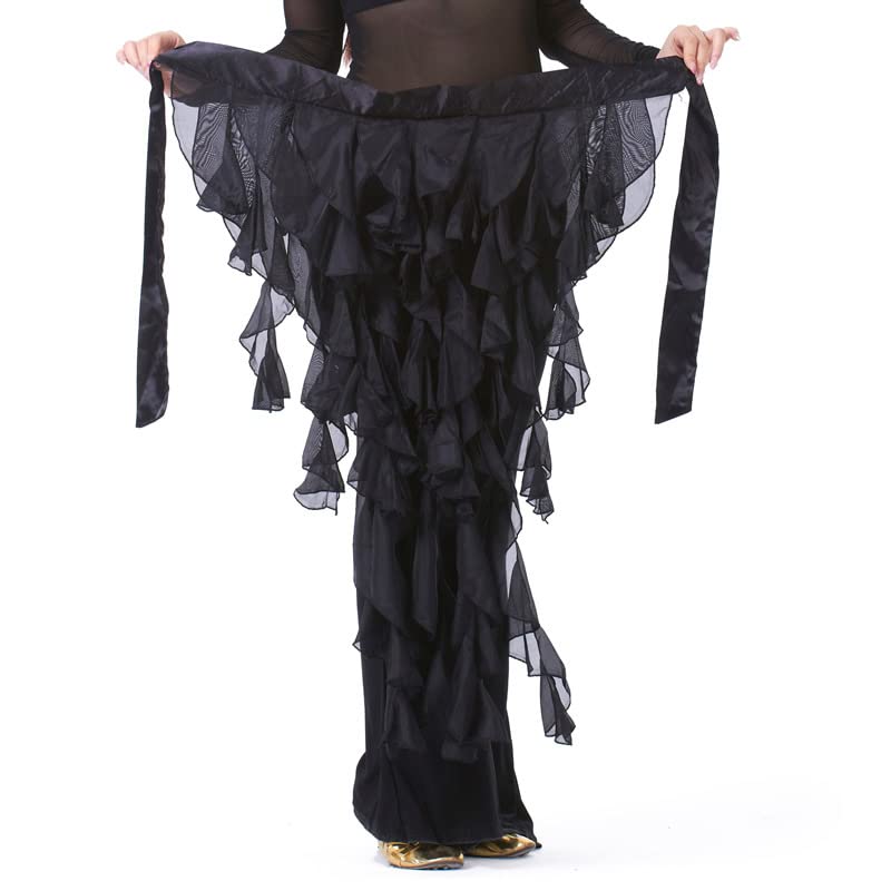 Premium Belly Dance Hip Scarf - Egyptian Style Belt Skirt with Tassels for Latin & Middle Eastern Dance Costumes | Perfect for Performances, Practice & Festive Occasions