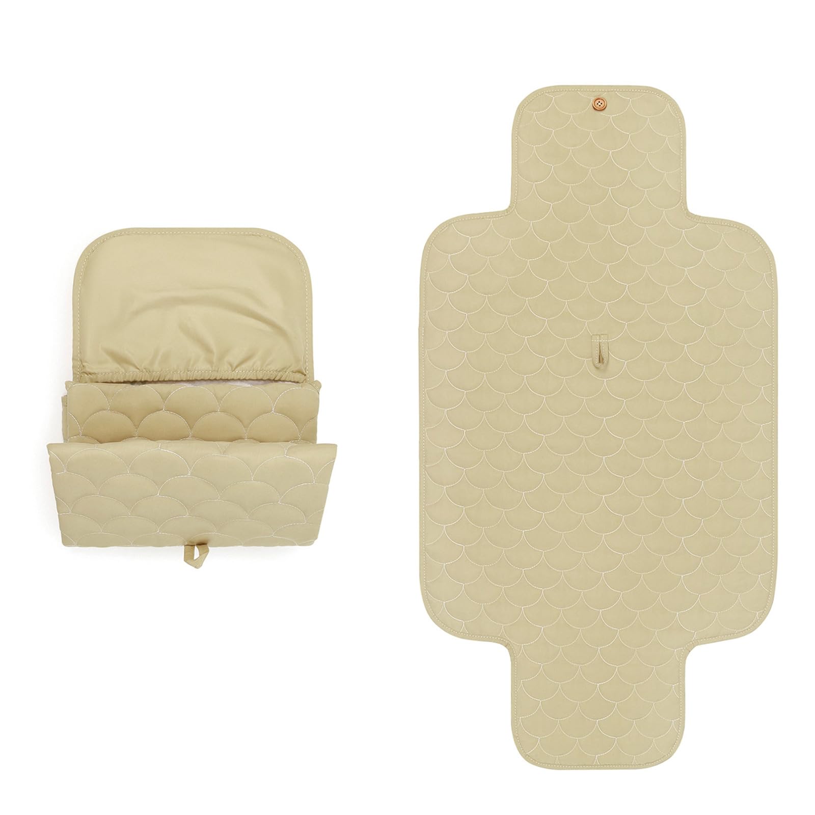 Portable Foldable Baby Diaper Changing Mat - Waterproof Travel Changing Pad for Infants & Toddlers - Perfect for On-the-Go Parents, Airplane, Car & Outdoor Use