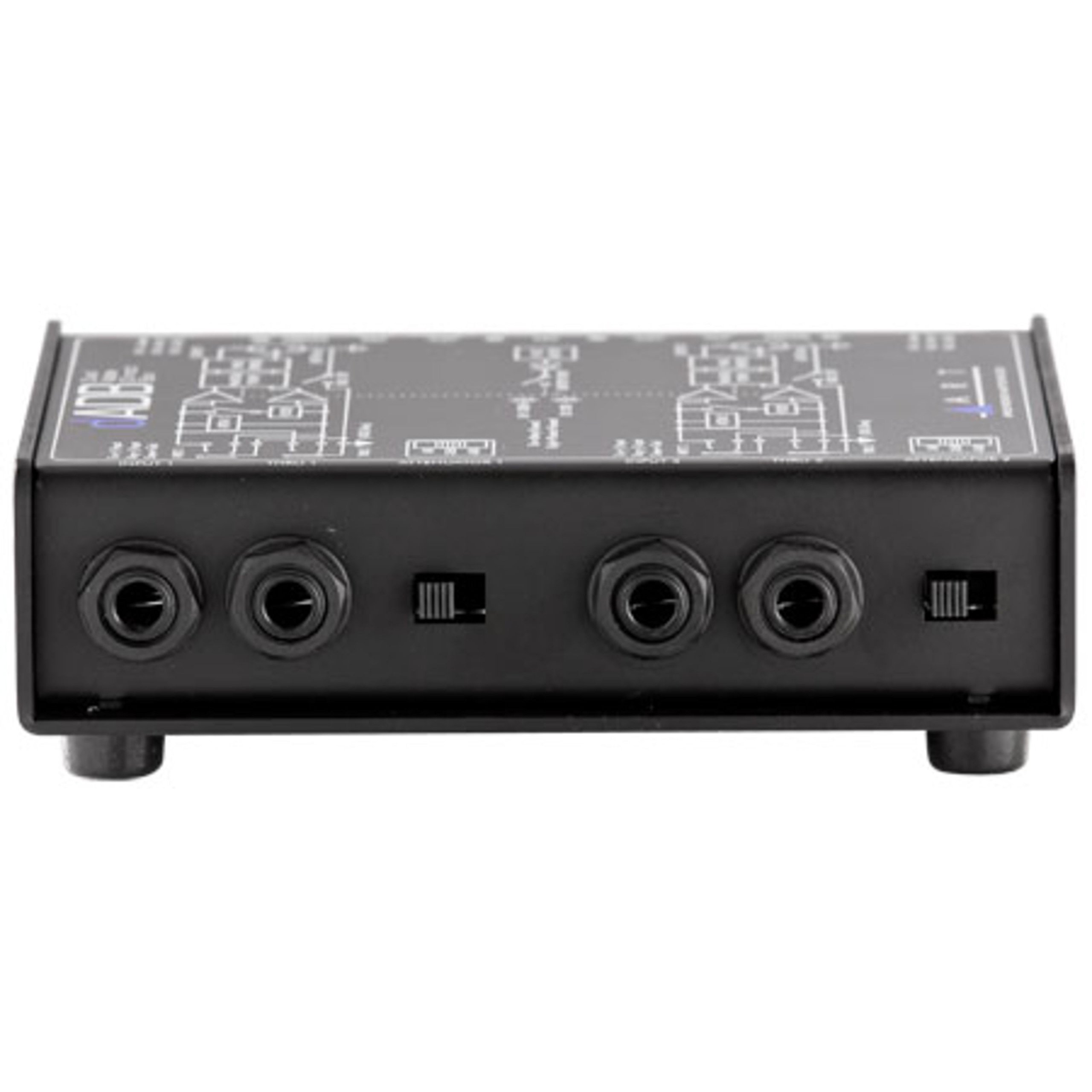 ART DADB 2-Channel Active DI Box - Professional Audio Direct Injection Box for Guitar, Bass & Keyboards - Perfect for Live Performances & Studio Recording