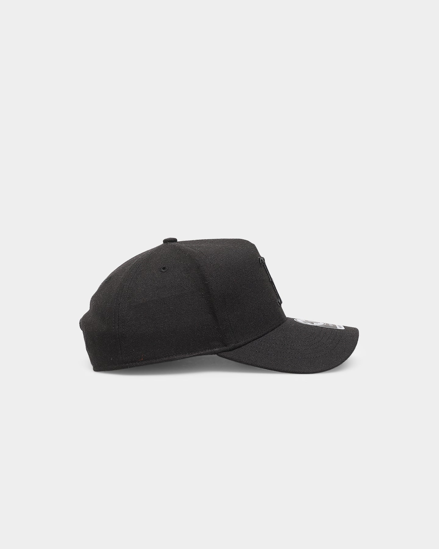 47 Brand Boston Red Sox 'Black/Black' MVP DT Snapback Hat - Adjustable Baseball Cap for Men & Women - Perfect for Sports Fans, Casual Wear & Game Day Outfits