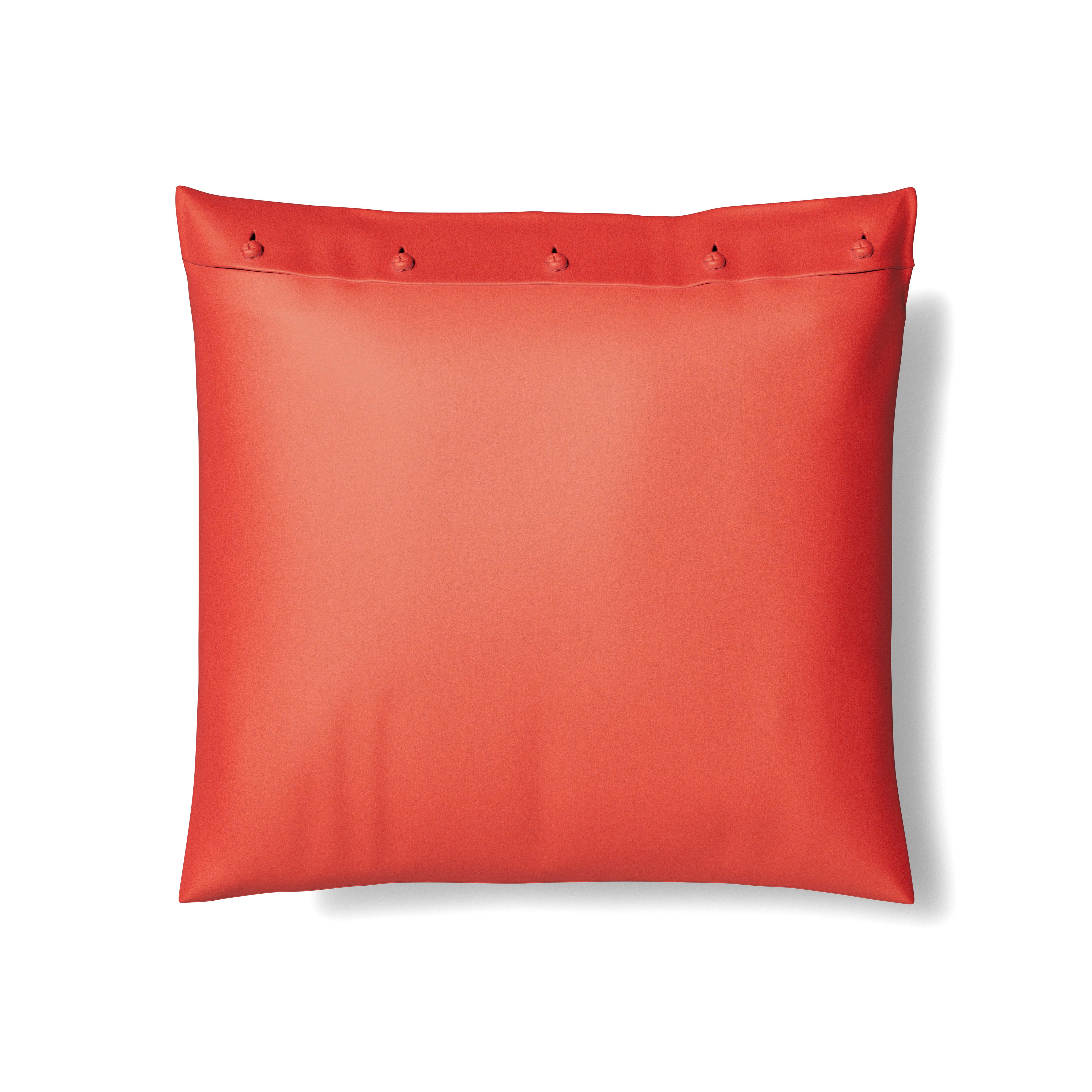 Luxury Charmeuse Pillow Sham with Elegant French Knots - Perfect for Master Bedroom & Guest Room Decor