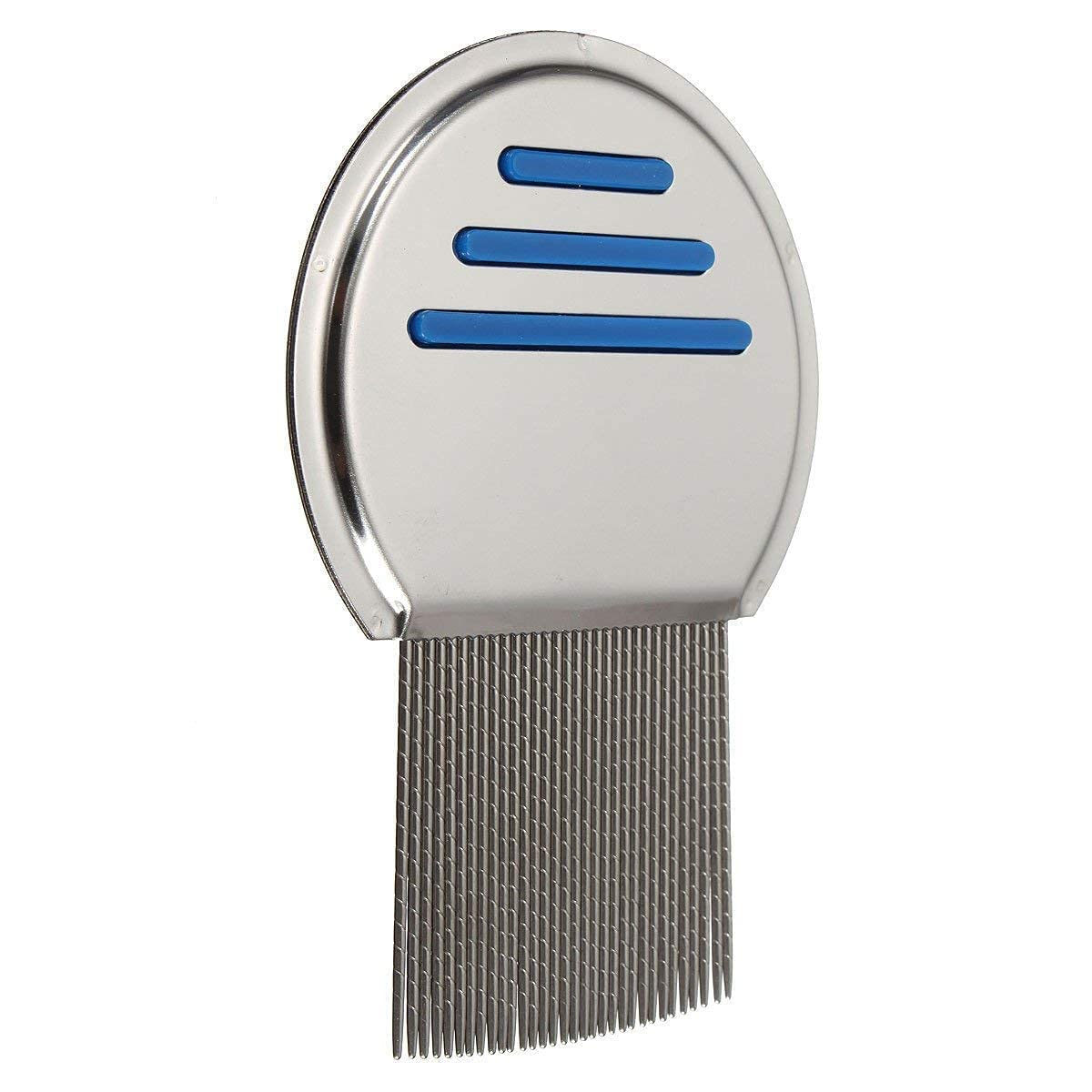 Zirak Stainless Steel Lice Comb for Kids & Adults - Professional Head Lice and Egg Removal Comb - Durable Nit Treatment Comb for Home & Travel Use