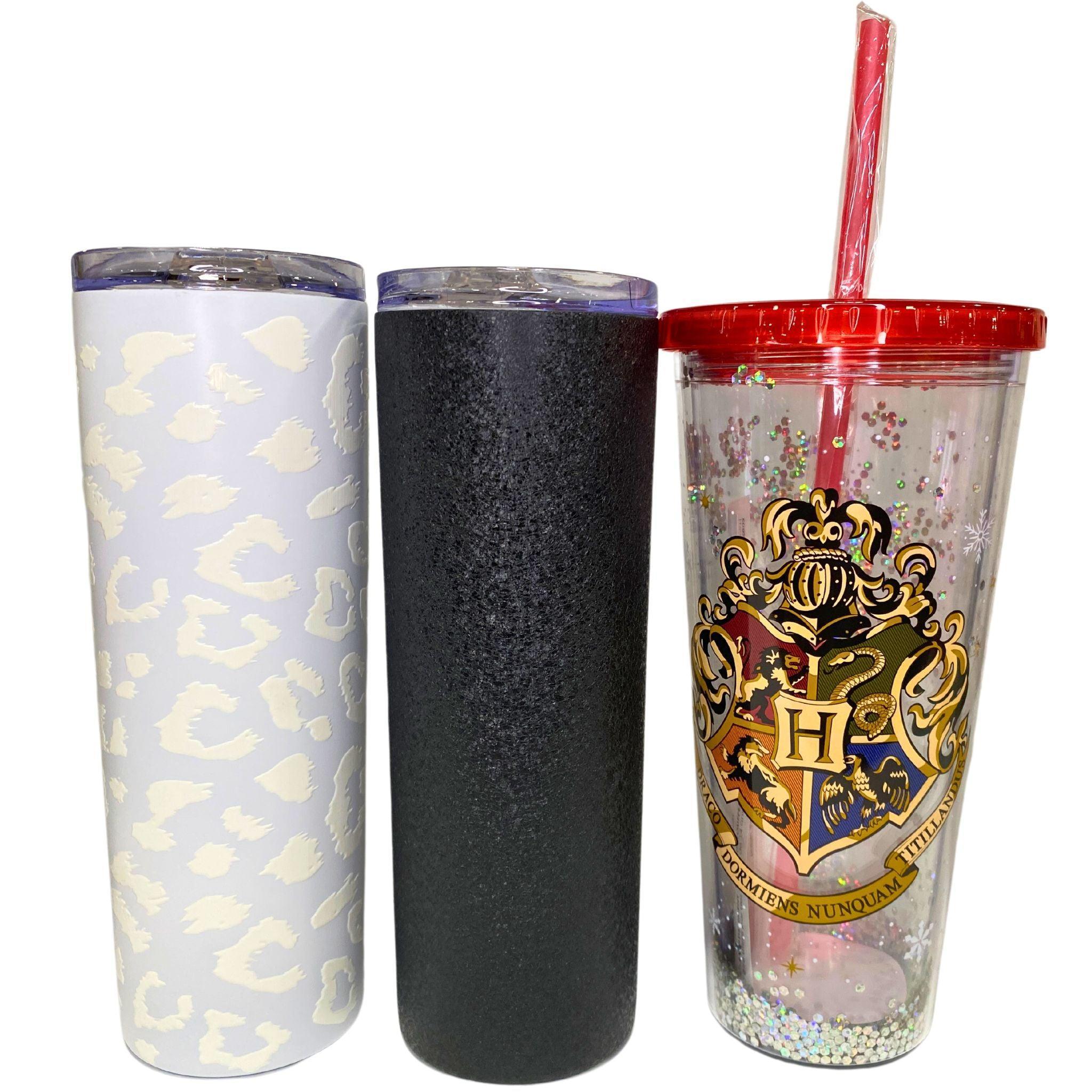 Harry Potter Tumbler & Modern Expressions Slim Mugs Set - 50 Pcs Bulk Wholesale - Perfect for Coffee, Tea & Hot Chocolate at Home, Office or Gifts