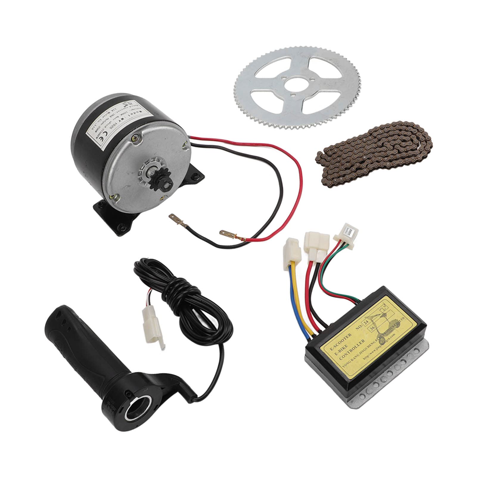 12V 250W 2750RPM High Speed Electric Motor Kit with Speed Controller - Bike Conversion Kit for Motorcycle, Electric Scooter & E-Bike - Perfect for DIY Projects, Commuting & Off-Road Adventures