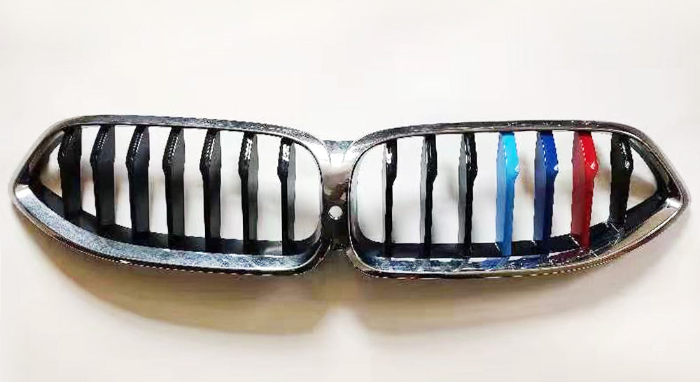 BMW G15 8 Series (2019+) M Style Colored Grille Insert Trims with 9 Beam Design - Upgrade Your Front Grill for Enhanced Style & Performance - Perfect for Car Shows, Daily Driving & Custom Builds