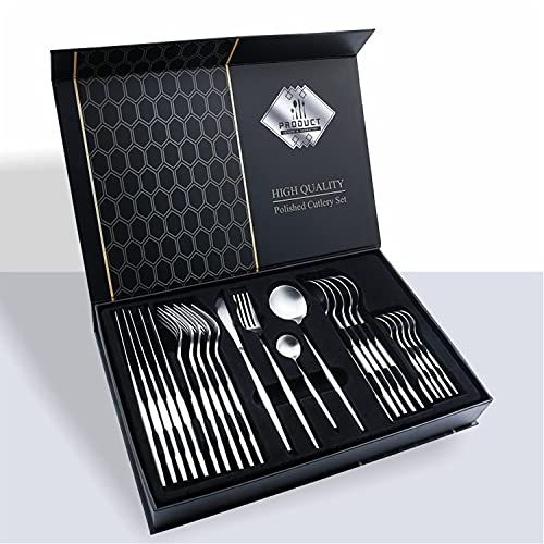 24 pcs silver