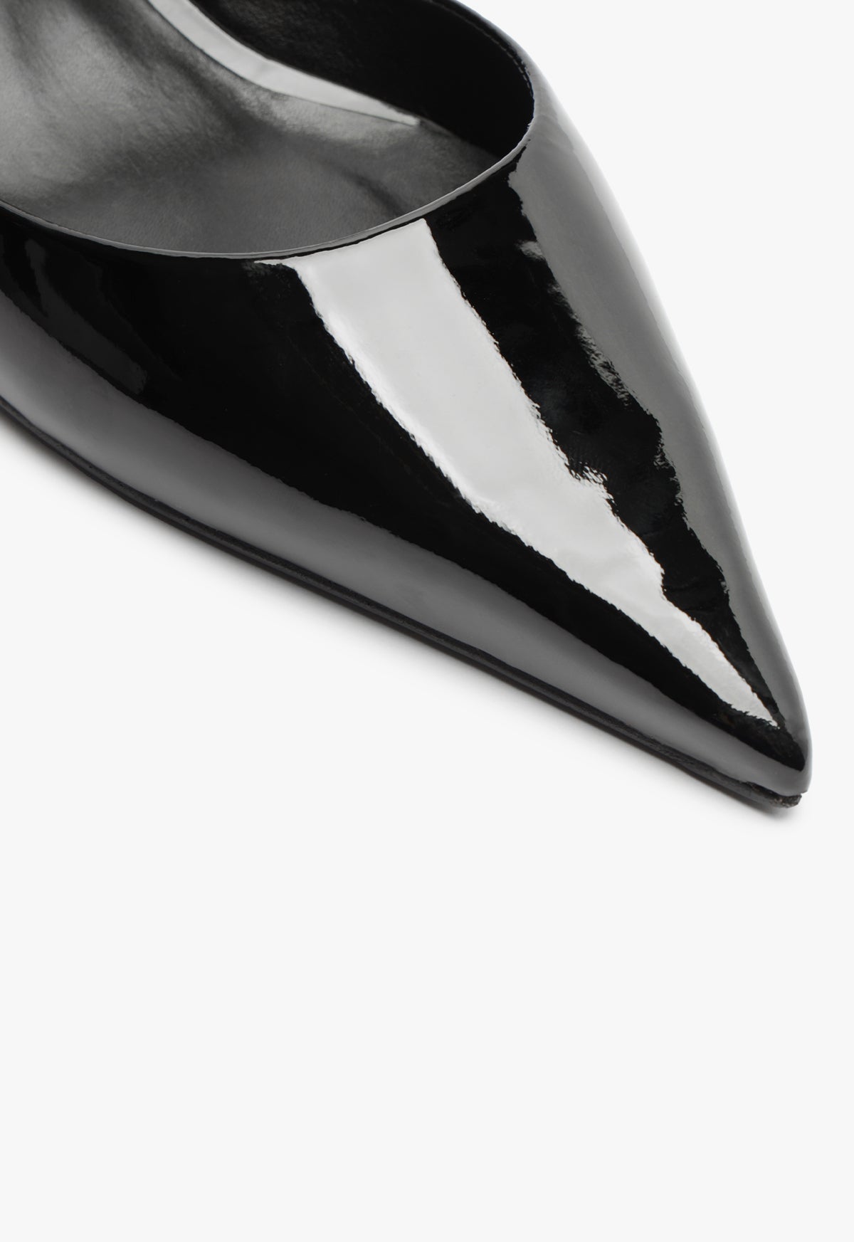 Annie Mid Patent Leather Pump - Low Heel 2.5