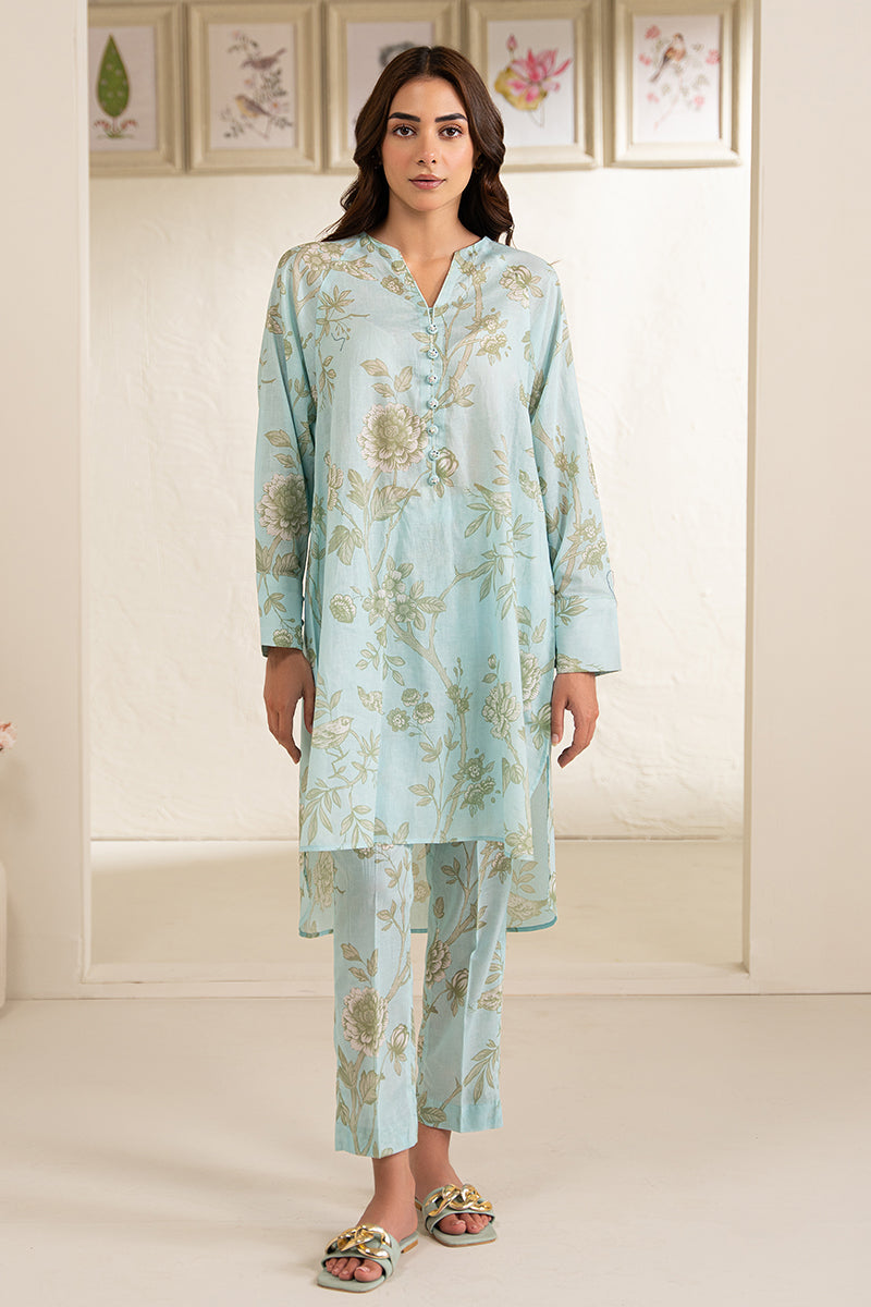 Lime Green 2-Piece Outfit Set for Women - Stylish Shirt & Comfortable Trousers - Perfect for Casual Wear, Office, and Summer Outings