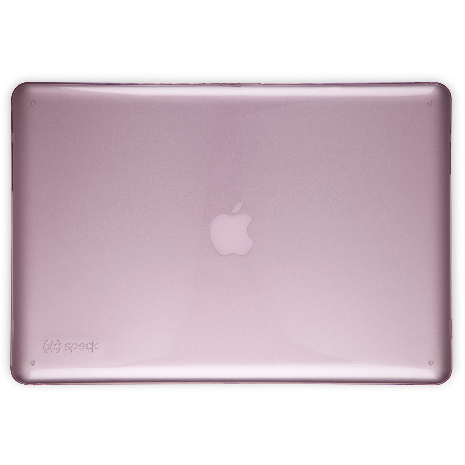 Speck SeeThru Hard Shell Case for MacBook Pro 15-Inch (2016-2019) - Blossom Pink (SPK-A1217) | Protective Clear Cover with Raised Bezels | Perfect for Work, Travel & School