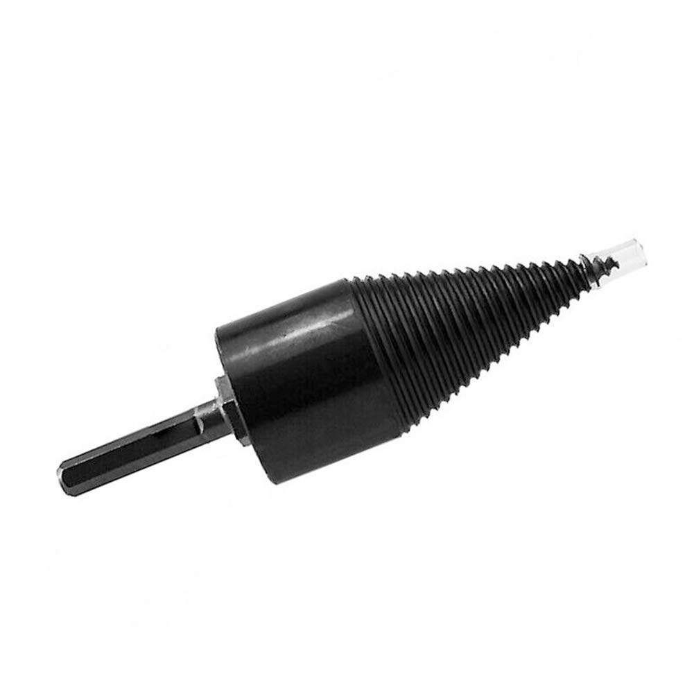 Firewood Drill Bit & Wood Splitter - High Hardness Cone Drill Bit for Electric Drills | Perfect for Carpentry, Camping & Home Firewood Splitting