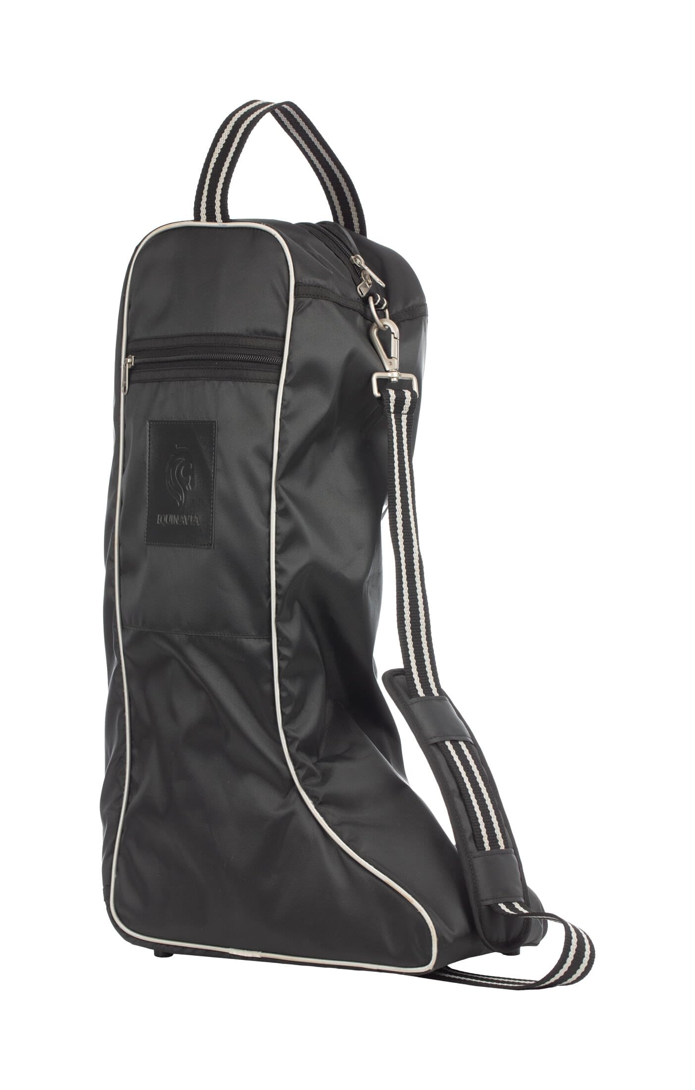 Equinavia Darby Equestrian Durable Padded Tall Boot Bag with Adjustable Shoulder Strap - Perfect for Horse Riding, Shows & Travel Storage