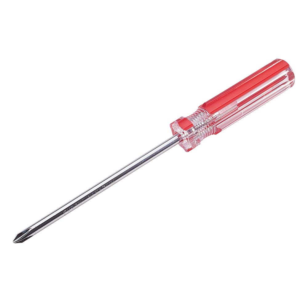 Utoolmart Phillips Screwdriver - 5mm Magnetic Cross Head Tip, 100mm 45# Steel Shaft with 75mm Ergonomic Plastic Handle - Perfect for Home Repair, DIY Projects & Craft Work - Ideal for Furniture Assembly, Electronics Repair & Household Maintenance