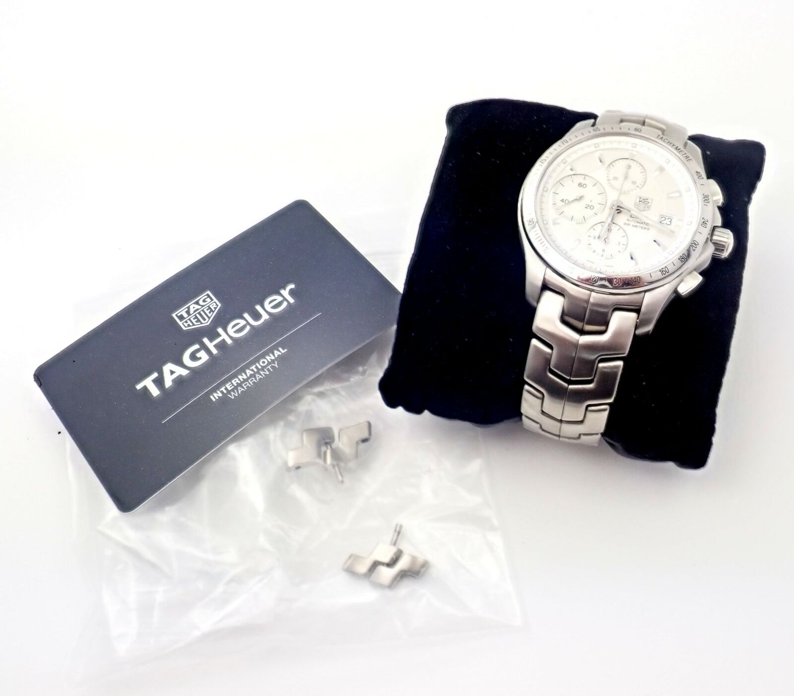 Authentic Tag Heuer Link Automatic Calibre 16 CJF2111 Men's Luxury Watch - Perfect for Business, Formal Events & Special Occasions