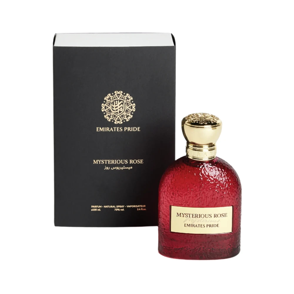 Mysterious Rose Eau de Parfum 100ml - Floral Perfume for Women, Long-Lasting Fragrance, Romantic & Elegant Scent for Date Night, Special Occasions & Daily Wear