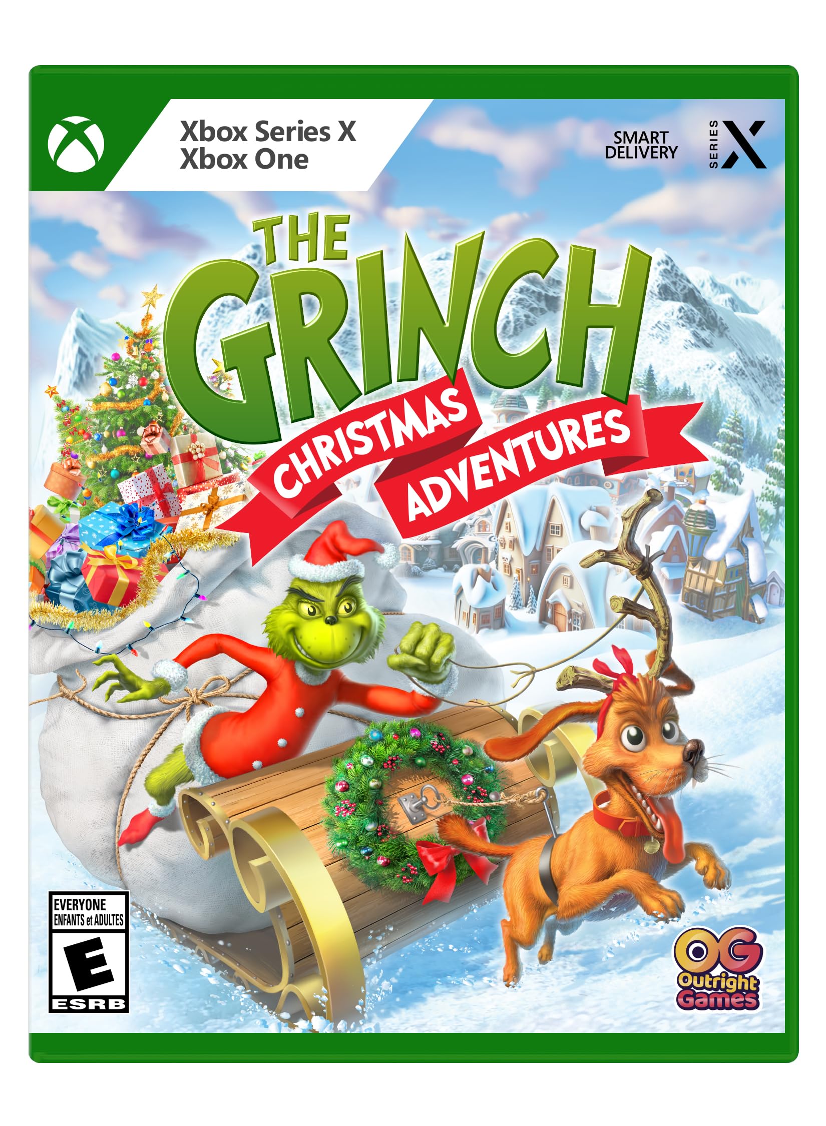 The Grinch: Christmas Adventures Game for Xbox Series X | Holiday Family Fun & Festive Gaming Experience