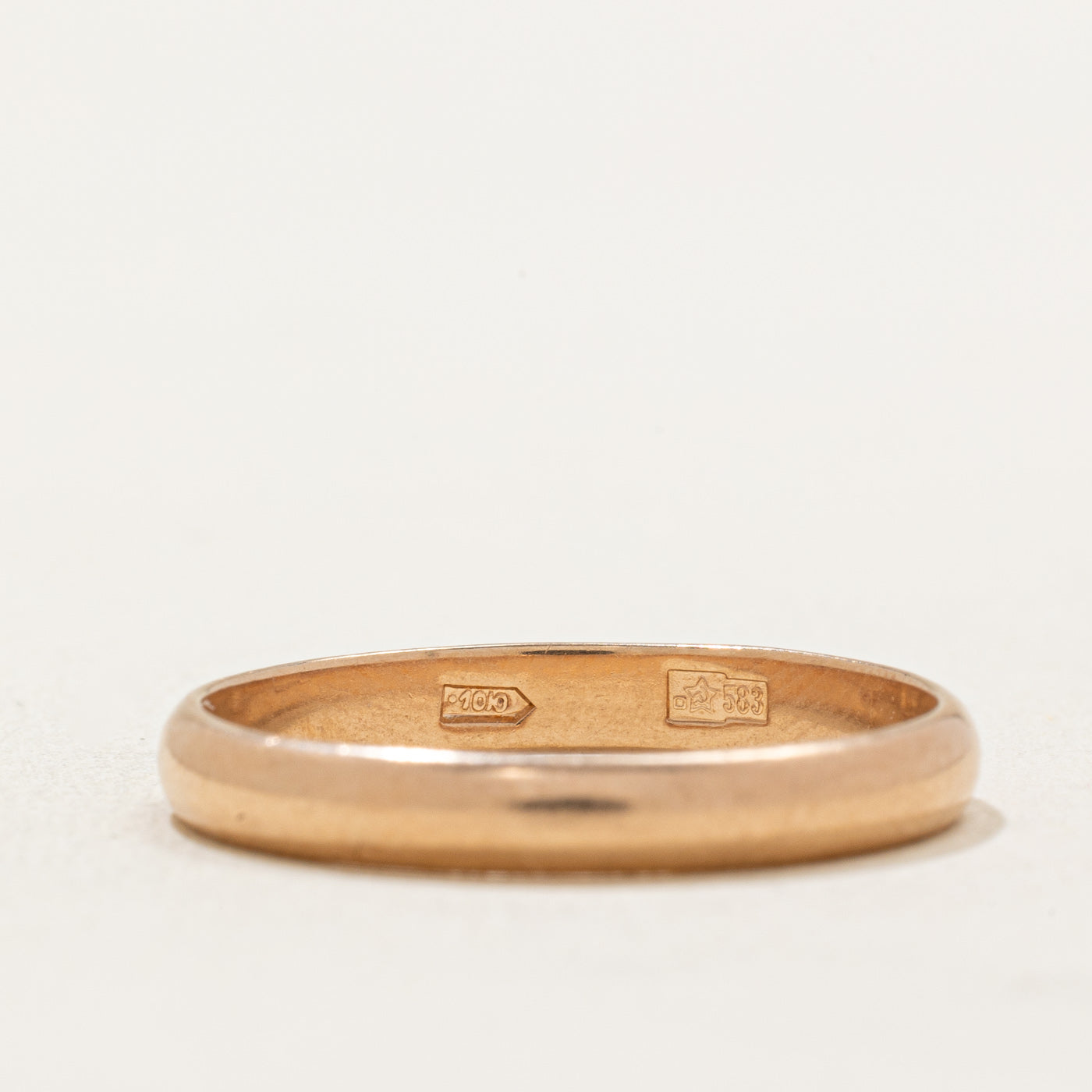 1981 Odessa 14k Rose Gold Wedding Band for Women | 3.05mm Wide Size 9 | Classic Elegant Ring for Engagement, Anniversary & Bridal Jewelry Gift