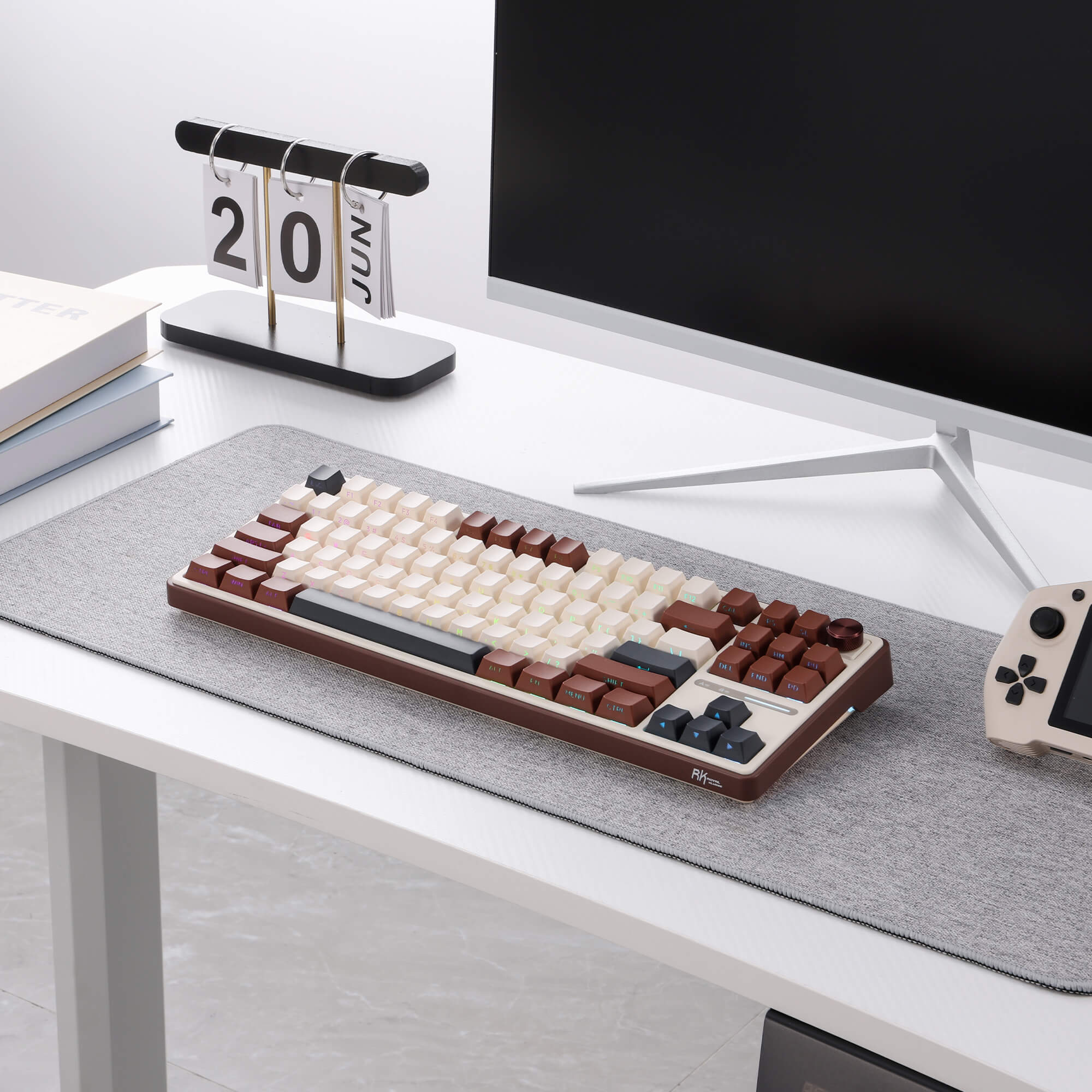 R87 PRO TKL Wireless Mechanical Gaming Keyboard - QMK/VIA Programmable - 87 Key Compact Design for PC & Mac - Perfect for Esports, Coding & Office Work