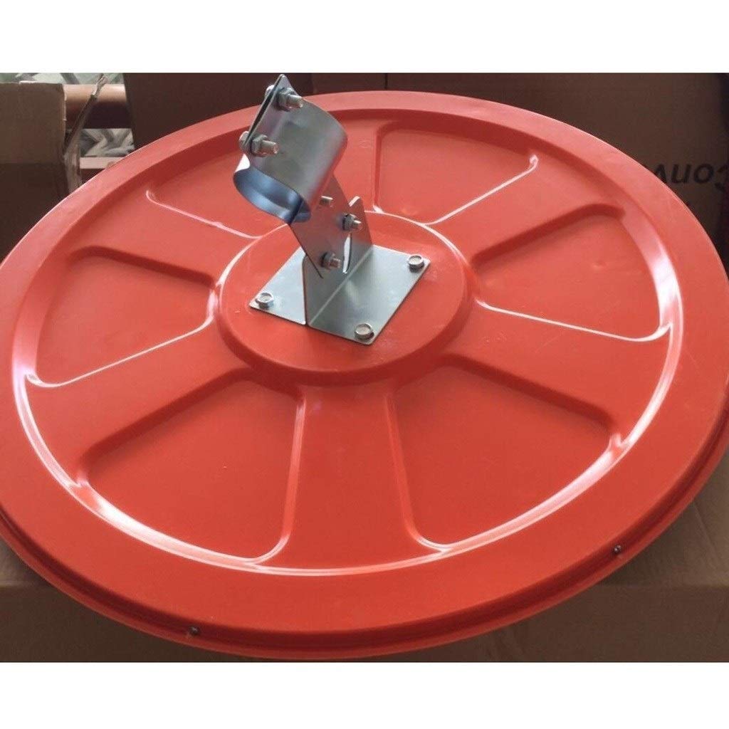75CM Shatter-Proof Convex Safety Mirror for Traffic & Garage - Wide-Angle View, Undistorted Reflection - Perfect for Driveways, Warehouses & Parking Lots
