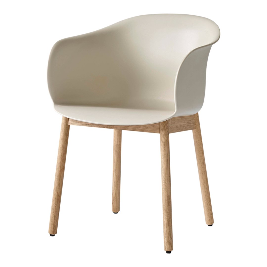 Elefy JH30 Modern Wooden Dining Chair - Solid Wood Construction, Comfortable Seating for Kitchen, Dining Room & Restaurant Use