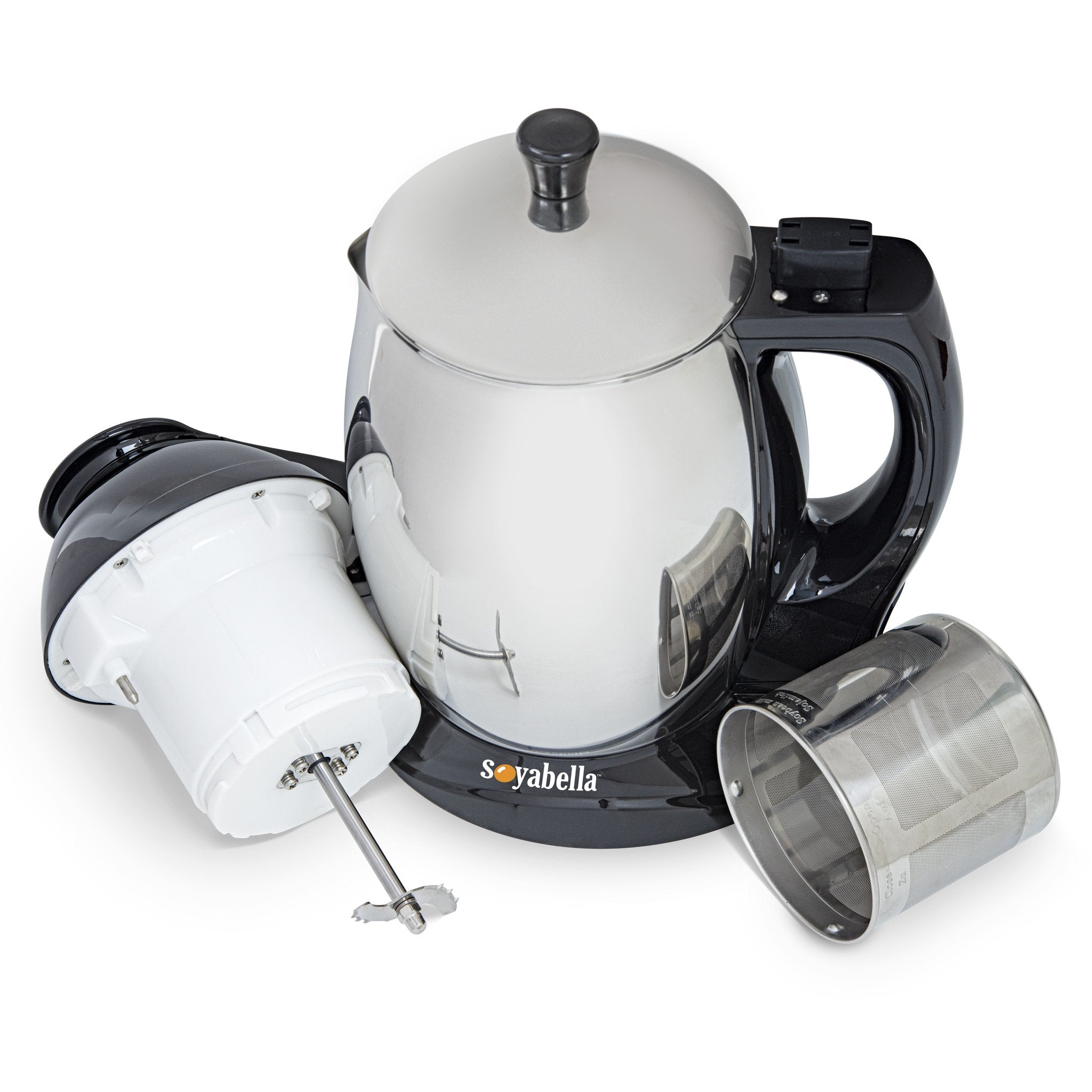Tribest Soyabella SB-132 Deluxe Soy Milk & Nut Milk Maker - Make Fresh Homemade Almond, Soy, Rice Milk - Perfect for Vegan, Dairy-Free, Keto Diets & Healthy Lifestyles