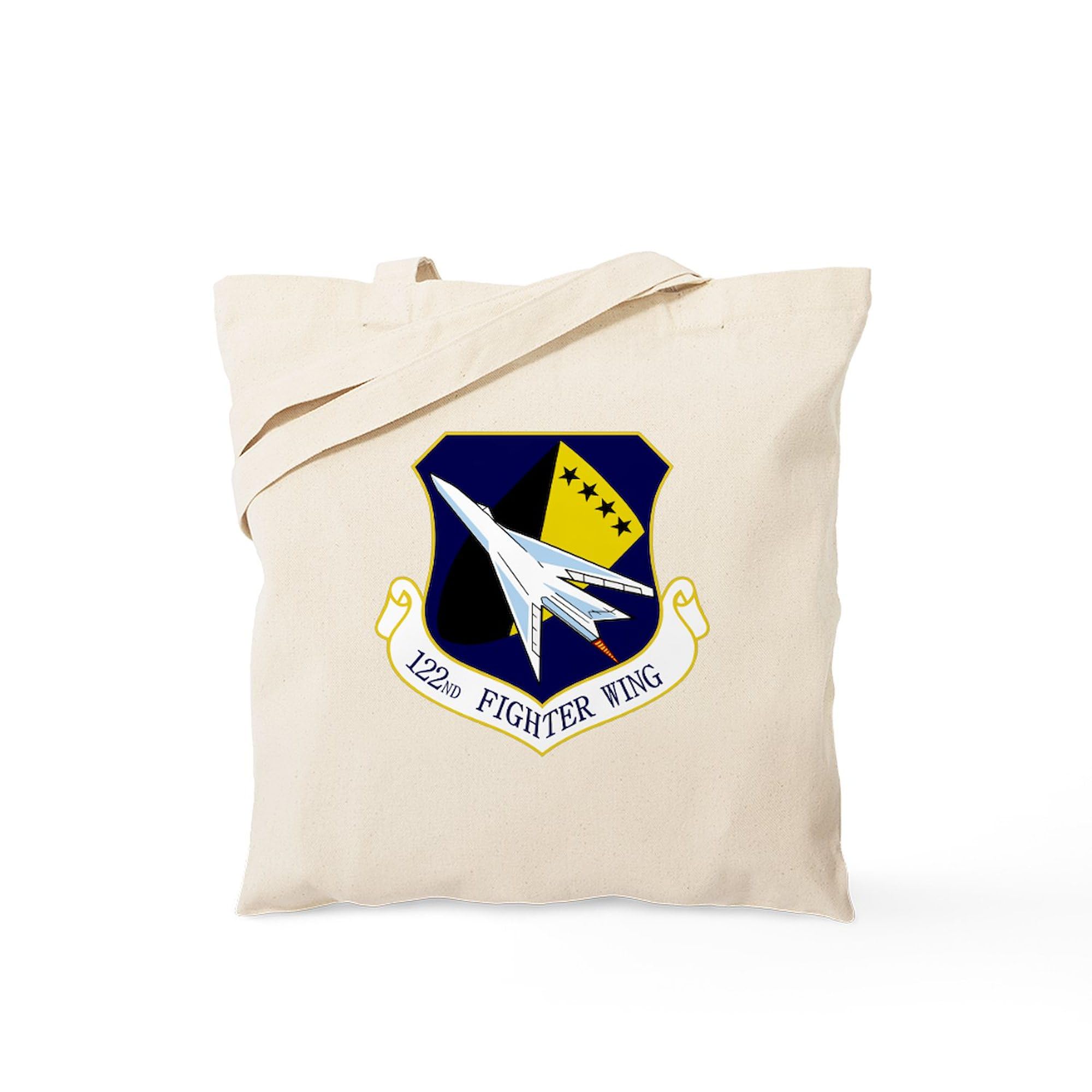 122nd FW Natural Canvas Tote Bag - Eco-Friendly Reusable Shopping Bag for Groceries, Beach & Daily Use | CafePress