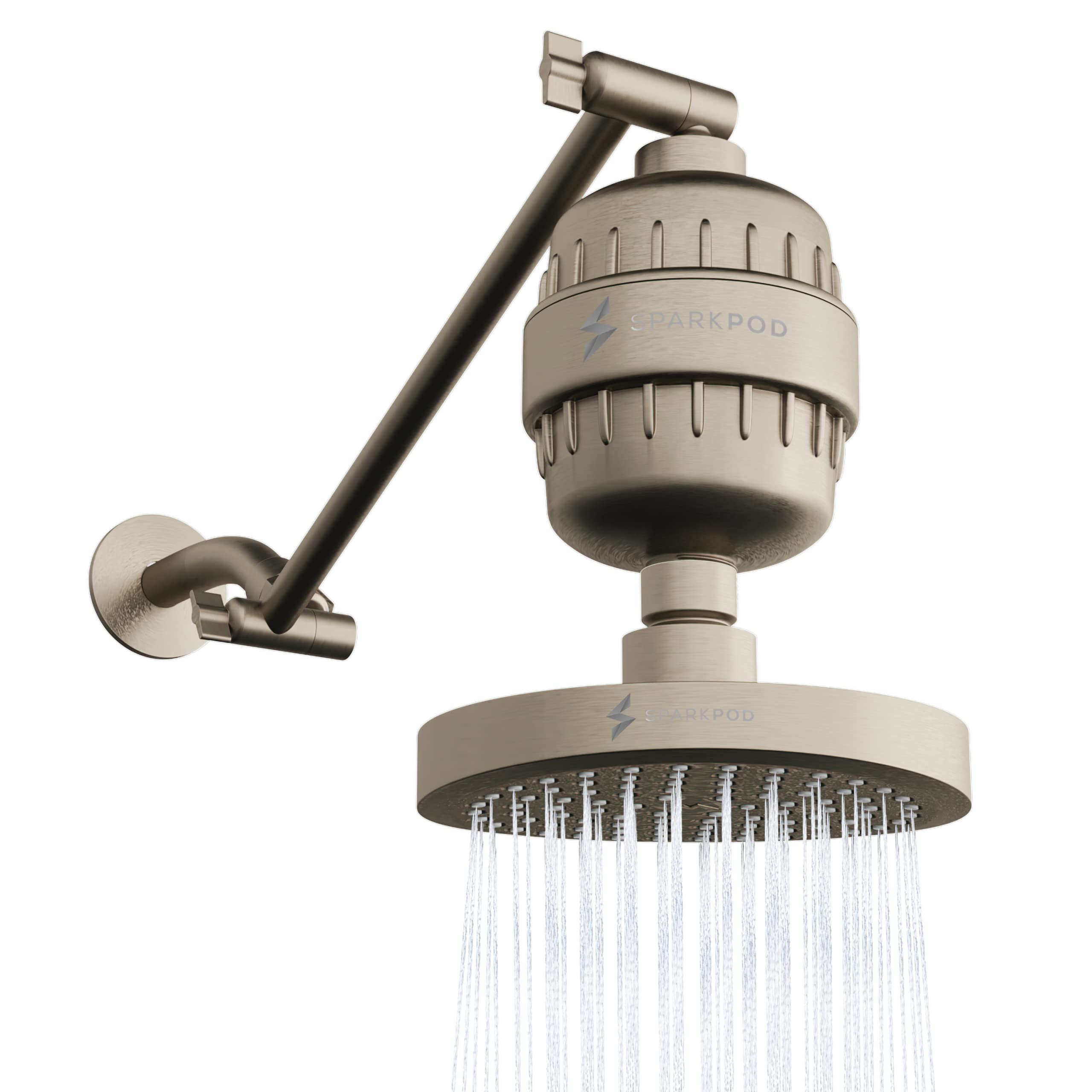 SparkPod High-Pressure Rain Shower Head - 11